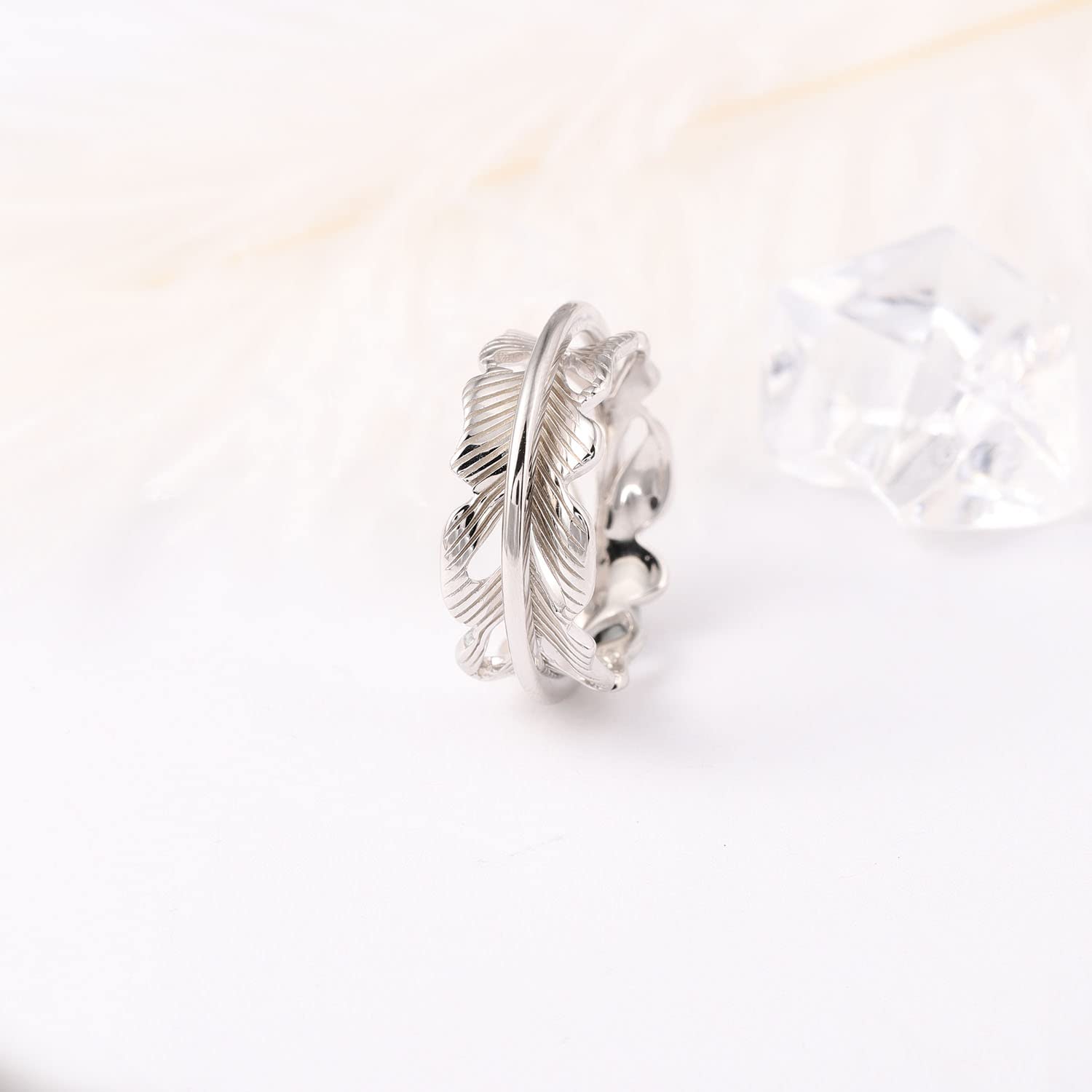 925 Sterling Silver Anxiety Ring for Women - Spinning Fidget Ring with Beads | Stress Relief, Worry Beads, ADHD & Anxiety Relief Jewelry | Perfect for Office, Travel & Daily Wear