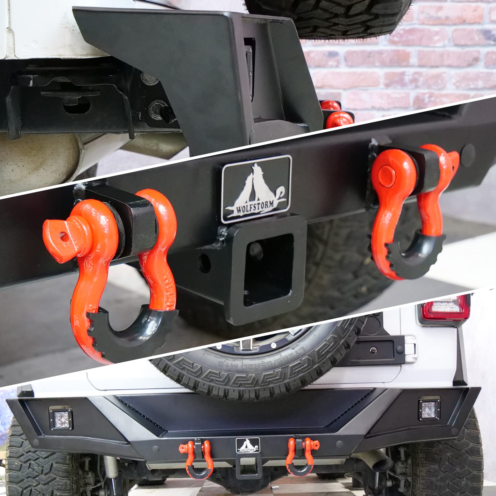 2018-2025 Jeep Wrangler JLU & Unlimited JL Rear Bumper with 2