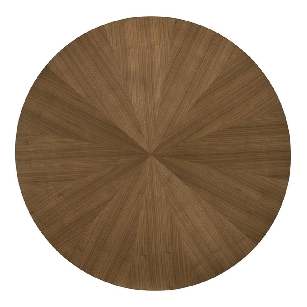 Picket House Furnishings Wynden Standard Height Dining Table - 42 Inch Round Wooden Kitchen Table for 4-6 People | Perfect for Small Spaces, Breakfast Nook & Apartment Dining | Rustic Farmhouse Style