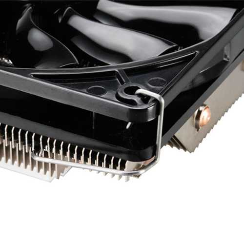 Akasa Ultra Thin 4 Pin PWM CPU Cooler with 4 Heat Pipes - Compatible with Intel & AMD Processors - Perfect for Gaming PCs, Workstations & Home Office Desktops