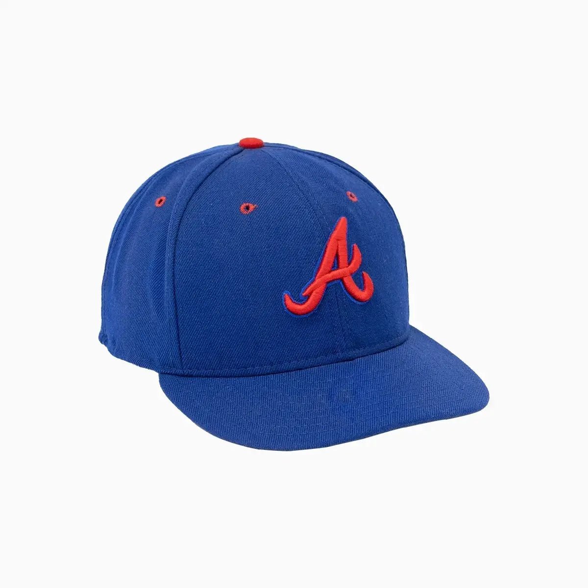 Official Atlanta Braves MLB 59FIFTY Fitted Baseball Cap - Adjustable Snapback Hat for Men & Women - Perfect for Games, Sports & Casual Wear