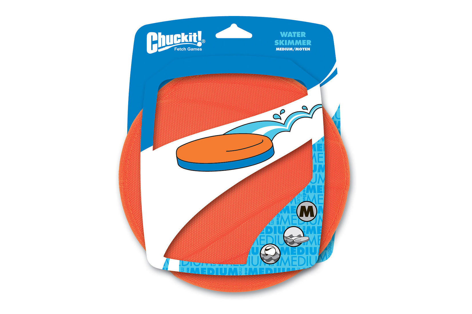 Chuckit Water Skimmer - Best Floating Dog Toy for Fetch & Water Play - Perfect for Lakes, Pools & Beaches