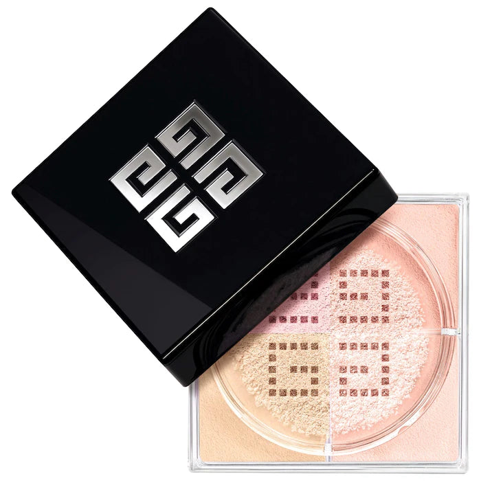 Givenchy Prisme Libre Illuminating & Color Correcting Loose Powder - Brightening, Setting & Perfecting Makeup for Flawless Skin All Day | Ideal for Daily Wear, Special Occasions & Photography