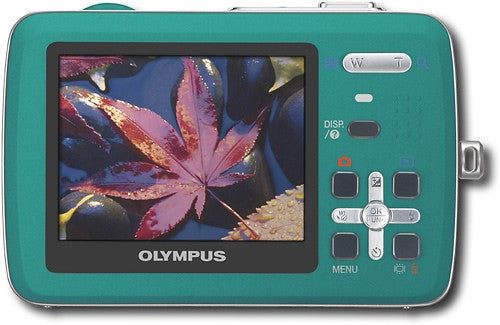Olympus Stylus Waterproof 550 WP Digital Camera in Teal - Perfect for Underwater Photography, Travel & Outdoor Adventures