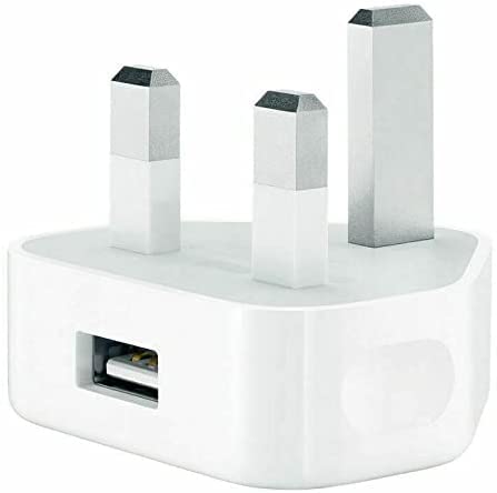 Universal USB Wall Charger Adapter - 1 Amp / 1000mA Fast Charging Plug - Compatible with iPhone, Samsung & Most USB Devices - Portable & Reliable Travel Charger (White) - Perfect for Home, Office & Travel Use