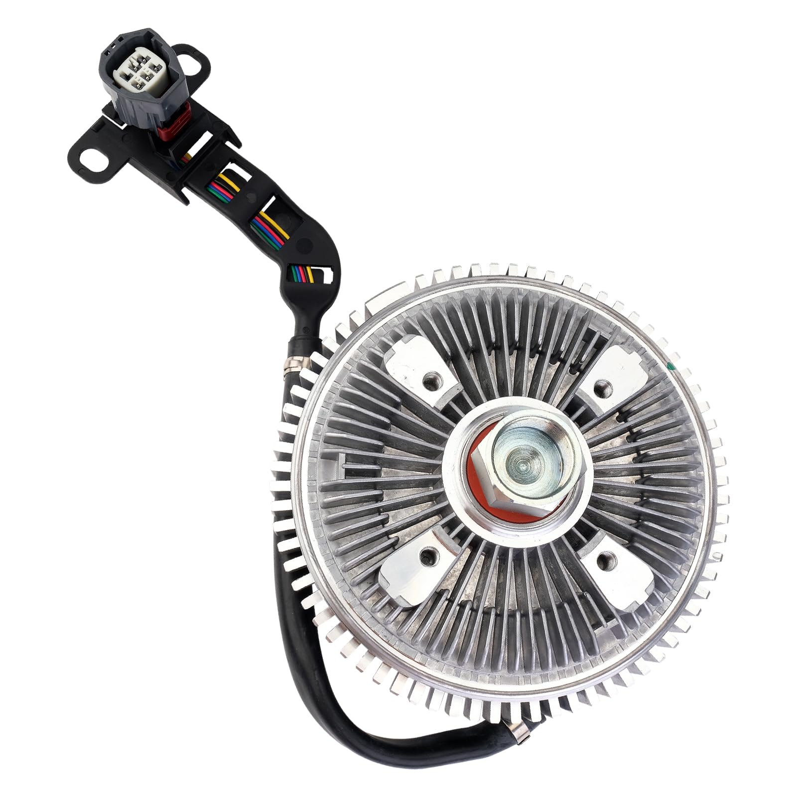 68155609AB Electronic Radiator Cooling Fan Clutch for Dodge Ram 2500 3500 6.7L 2010 & Ram 2500 3500 4500 5500 6.7L 2011-2013 - Heavy Duty Cooling System Replacement Part for Off-Road, Towing & High-Performance Driving