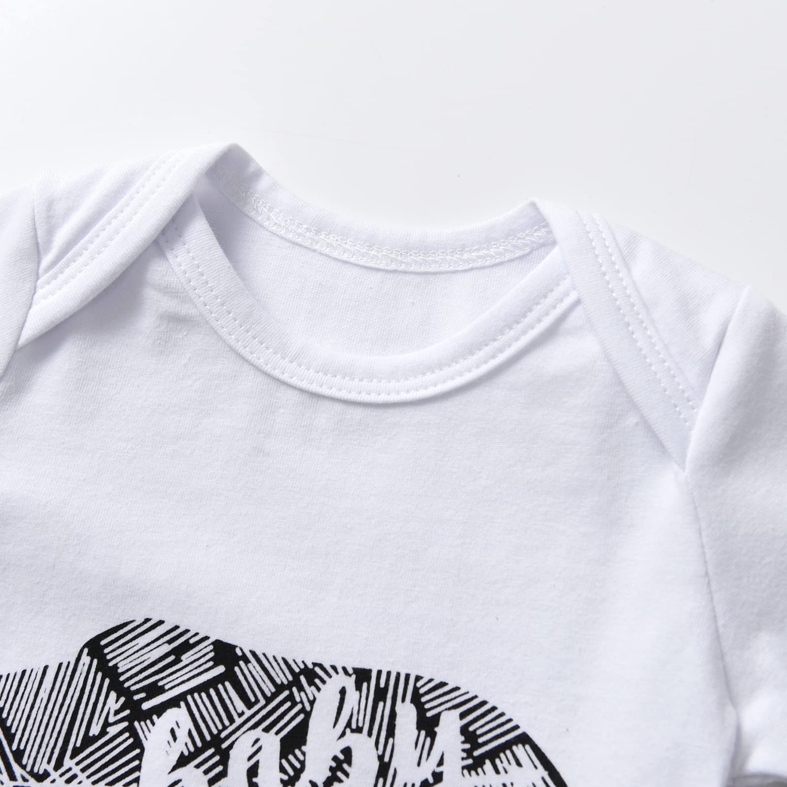 Newborn Baby Boy Clothes Set - 3PC Long Sleeve Bodysuit, Pants & Hat Outfit | Soft Cotton Infant Outfits for Newborns 0-3 Months | Perfect for Photoshoots, Gifts & Daily Wear