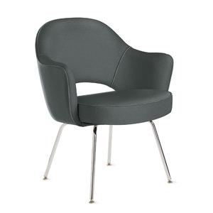 Eero Saarinen Executive Armchair - Mid Century Modern Office Chair with Ergonomic Design for Home & Office Workspace - Perfect for Conference Rooms, Executive Desks & Contemporary Interiors