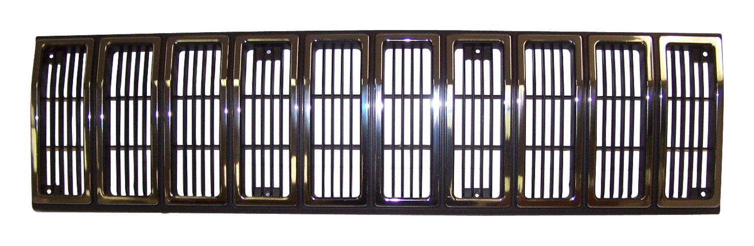 Premium Crown Automotive Grille Body - Durable ABS Plastic Front Bumper Grille for Trucks & SUVs - Perfect for Off-Roading, Car Shows & Custom Vehicle Upgrades