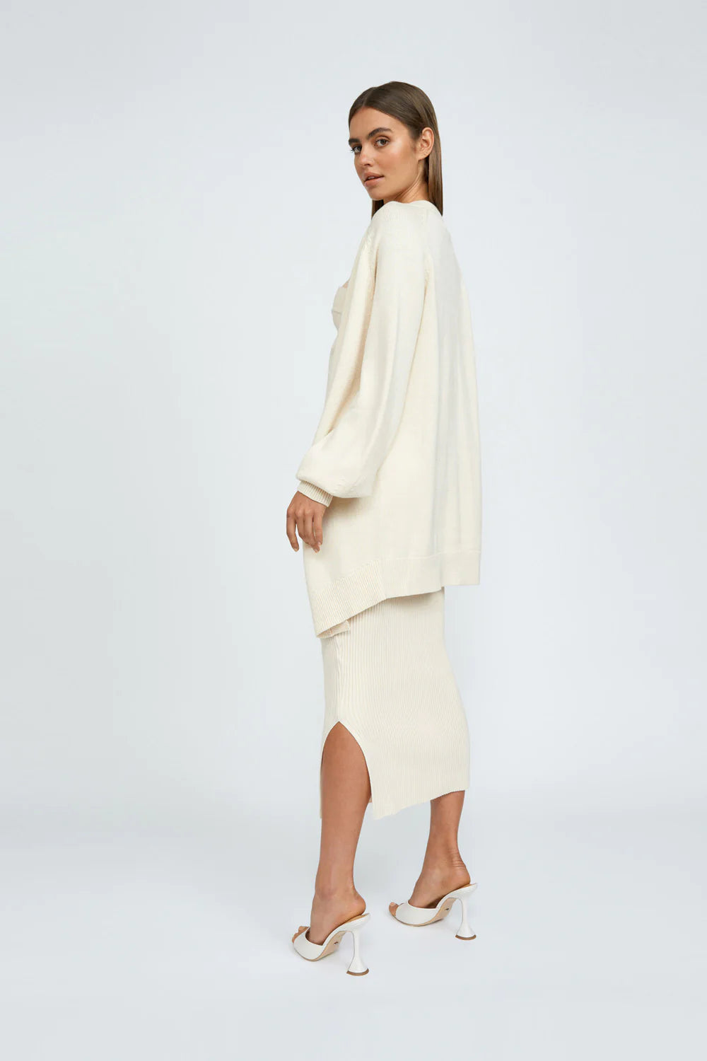 Luxury Cashmere Cotton Cardigan for Women - Soft & Comfortable Knit Sweater - Perfect for Office, Travel & Casual Wear