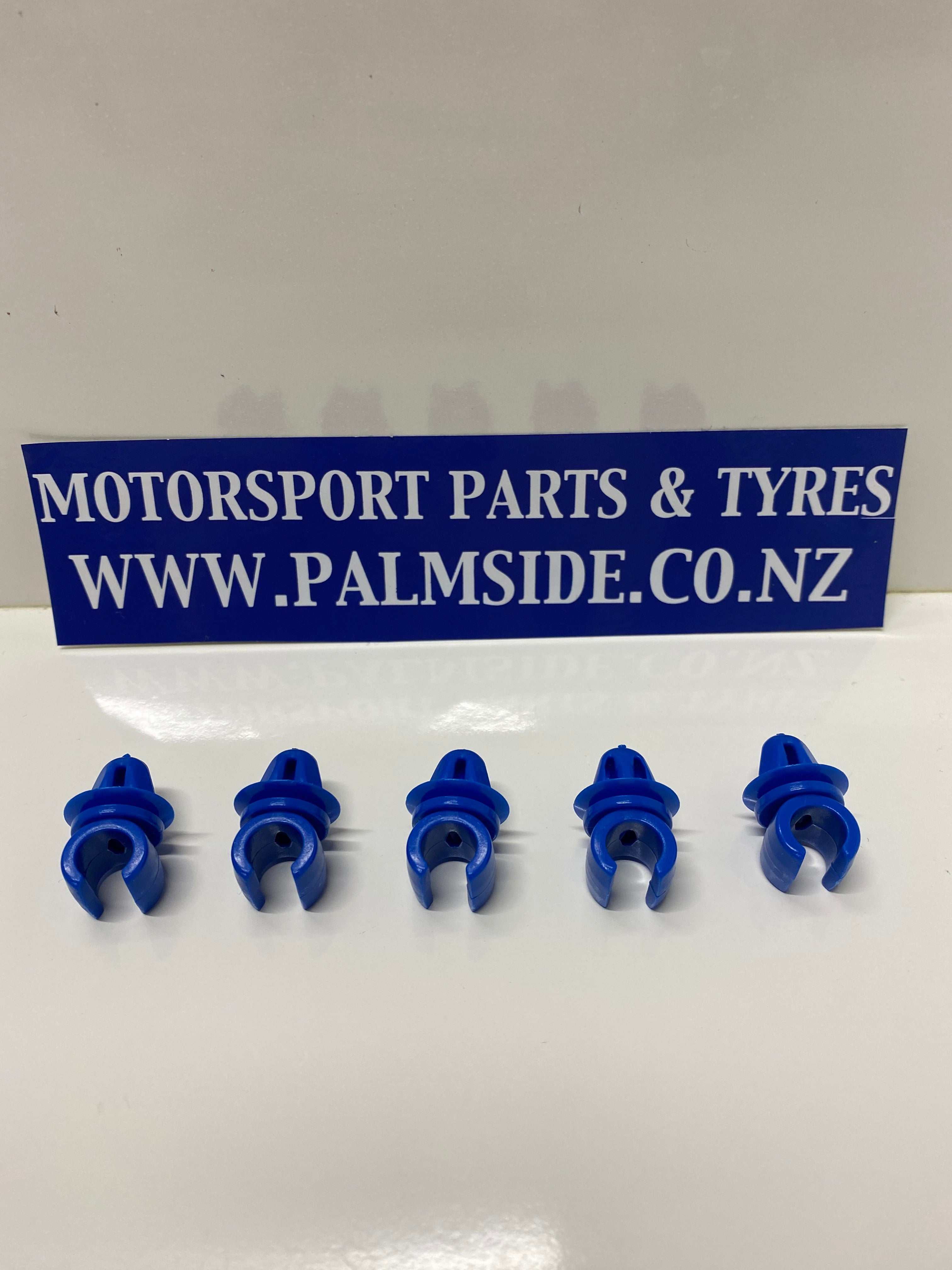 MK1 Escort Fuel Line Chassis Rail Clips - Pack of 5 (Part #2196) | Durable Automotive Fasteners for Fuel System Installation & Repair