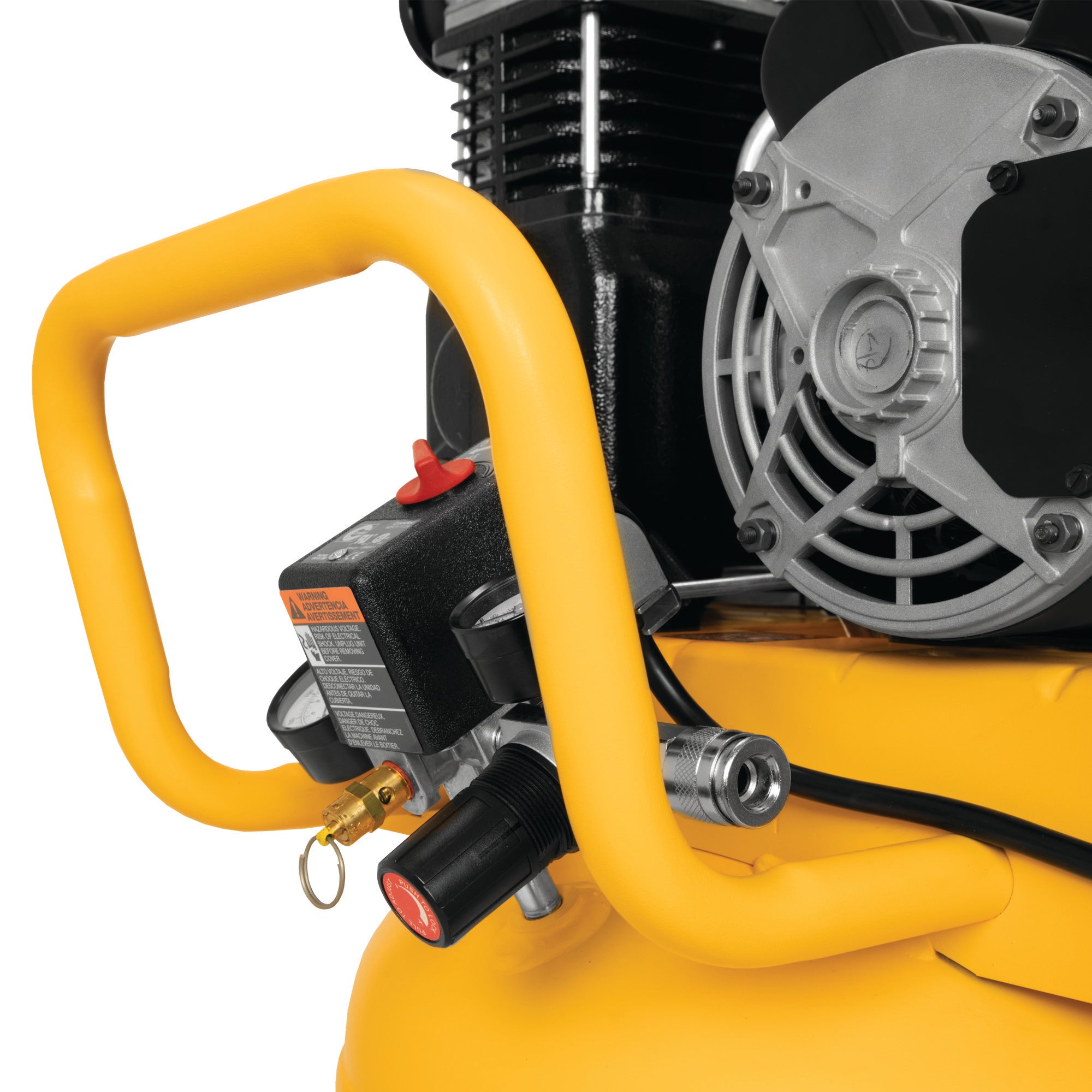 DeWALT DXCM251 25 Gallon 200 PSI Vertical Portable Oil-Lubricated Air Compressor for Construction, Woodworking & Automotive Repair