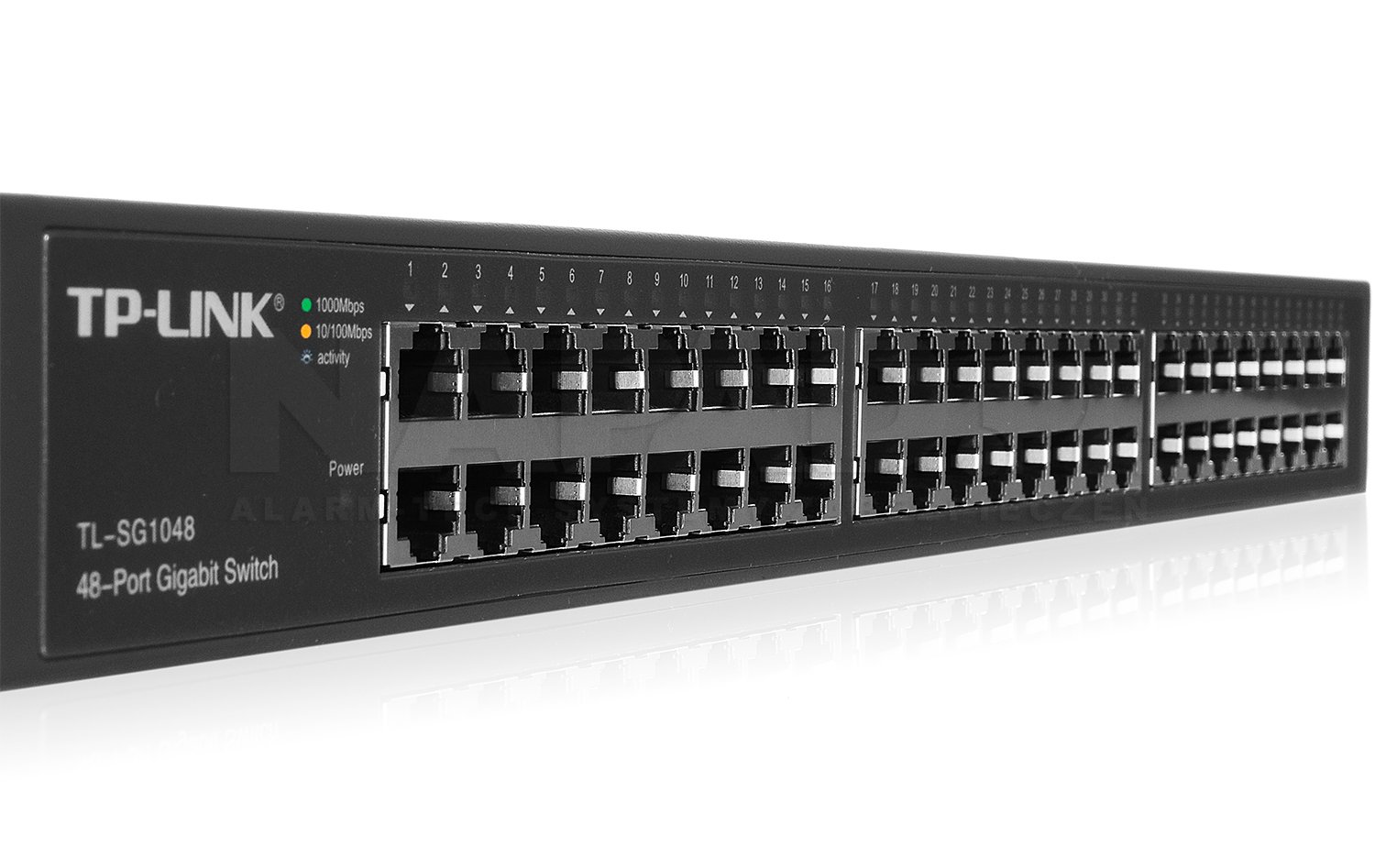 TP-Link TL-SG1048 48-Port Gigabit Ethernet Switch | Unmanaged Network Switch | 19-Inch Rack Mount | Steel Housing | Ideal for Office, Data Center & Home Network Expansion