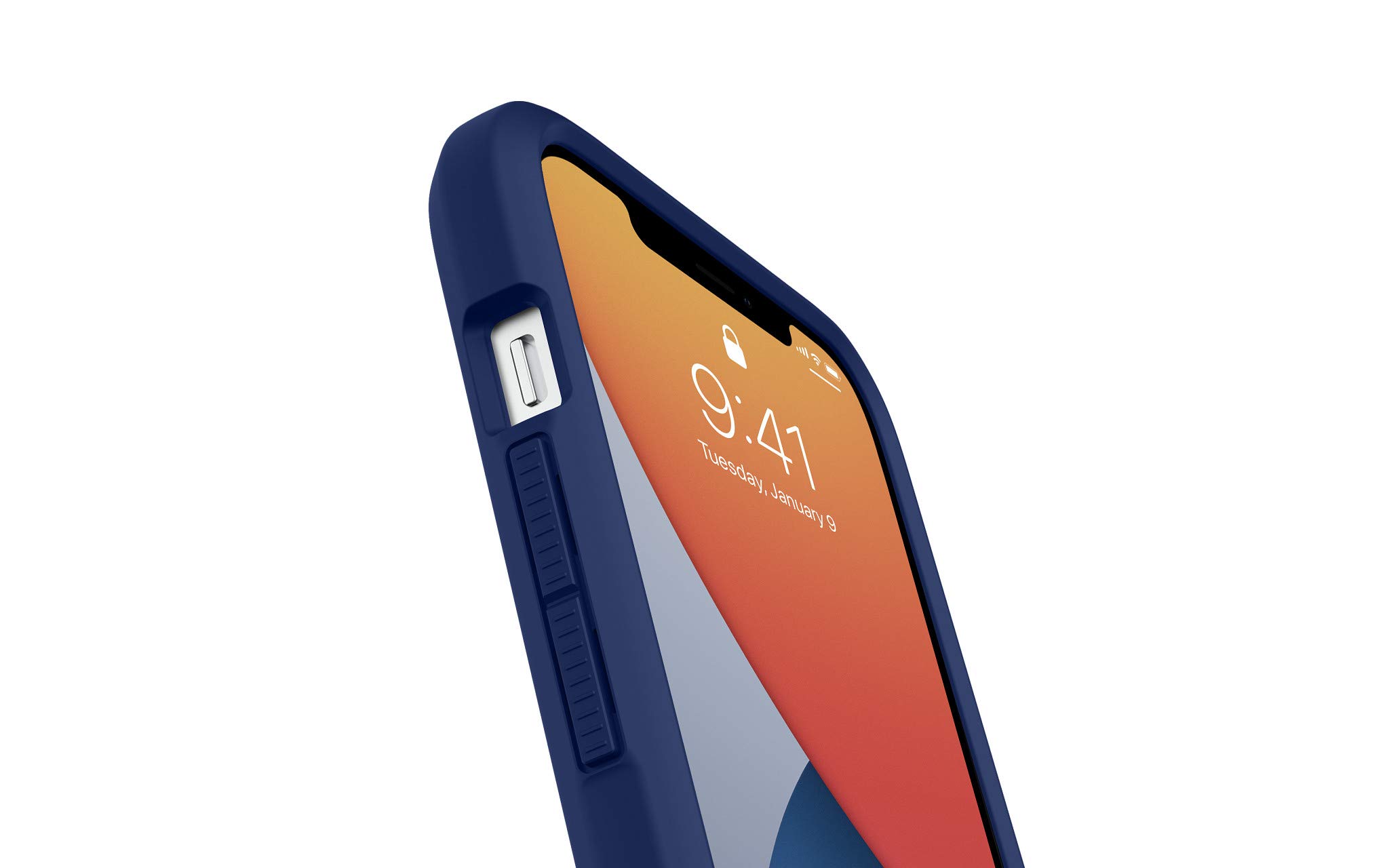 Griffin Survivor Strong GIP-048-NVY Rugged Protective Case for iPhone 12 & iPhone 12 Pro - Navy Blue | Military-Grade Drop Protection | Shockproof & Scratch-Resistant | Perfect for Outdoor, Work & Adventure Activities