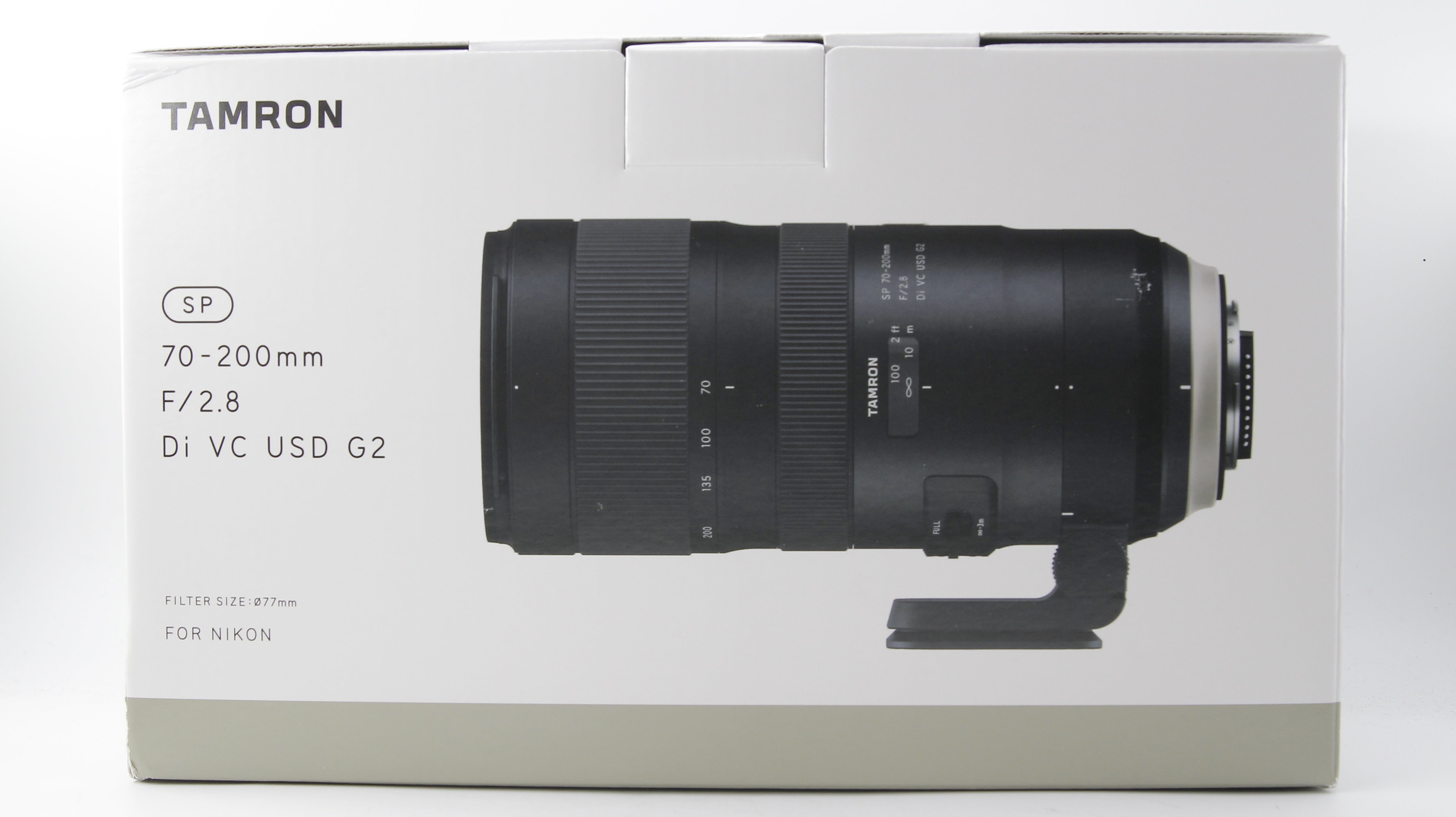 Refurbished Tamron SP AF 70-200mm F/2.8 Di VC USD G2 Lens for Nikon F Mount - Fast Aperture Telephoto Zoom Lens for Sports, Wildlife & Portrait Photography