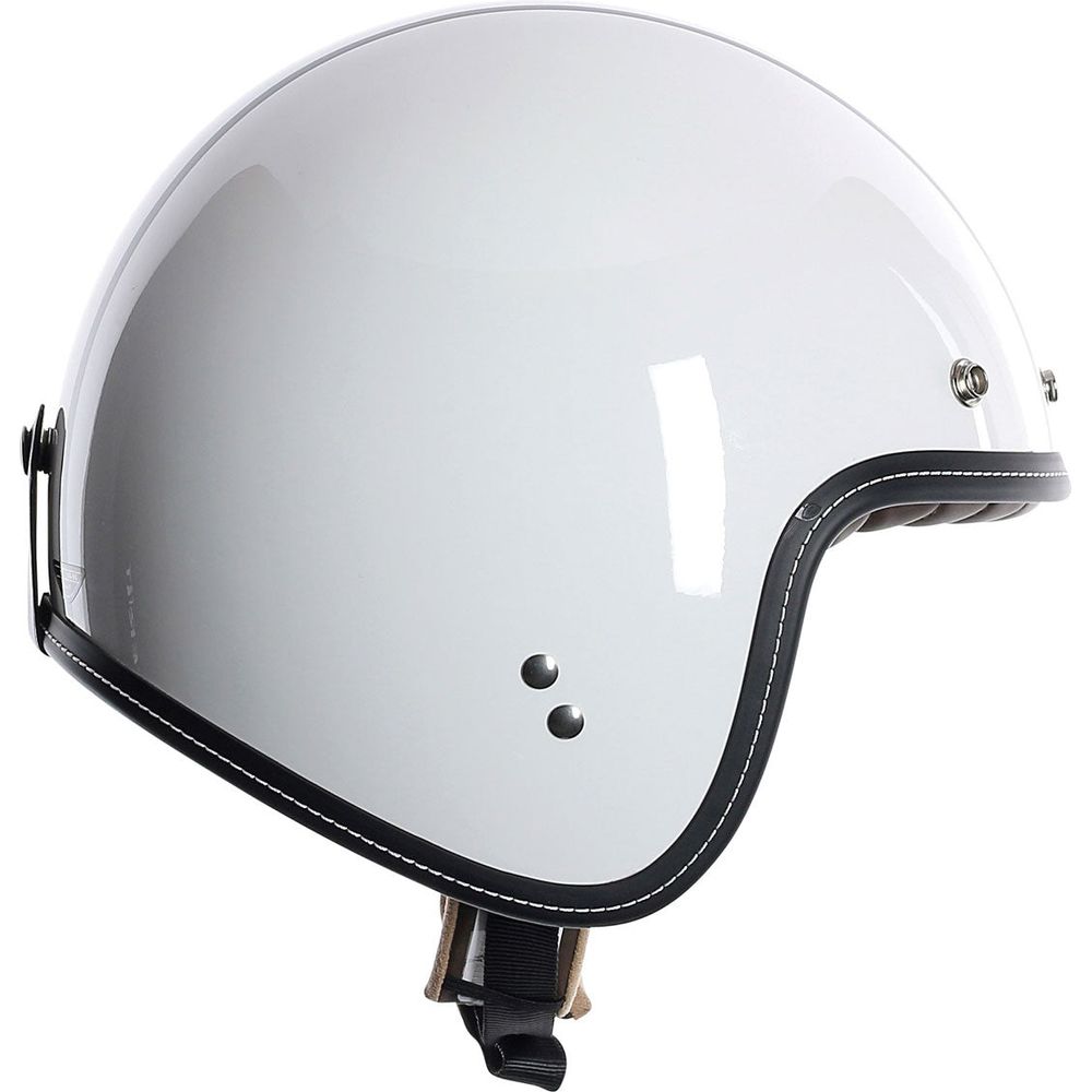 AGV RP60 Bonneville Gladiator White Full Face Motorcycle Helmet - DOT & ECE Certified for Street Riding, Racing, and Commuting