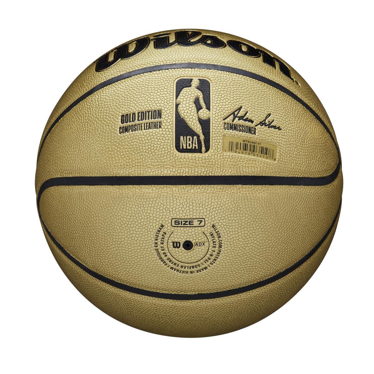 Wilson NBA Alliance Series Official Game Basketball - Size 7 & Mini Size for Indoor/Outdoor Play, Training, and Gifts