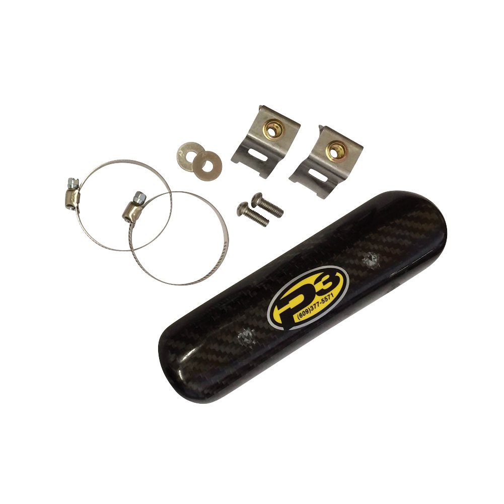 High-Performance P3 Carbon Universal Heat Shield 7