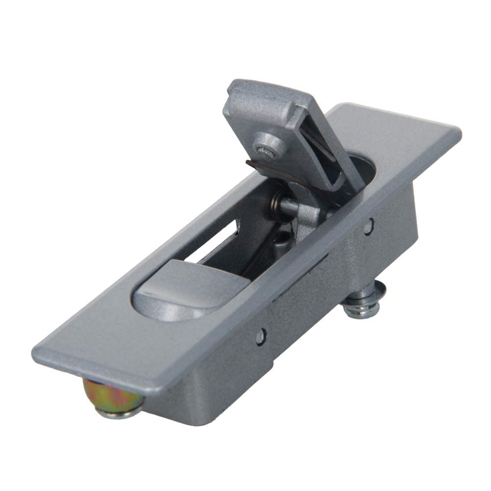Electric Cabinet Door Cam Lock - Push Button Latch for Steel Enclosures | Key Security Lock for Outdoor/Indoor Electrical Junction Boxes (1 Pack) | Perfect for Industrial Cabinets, Server Racks & Utility Boxes