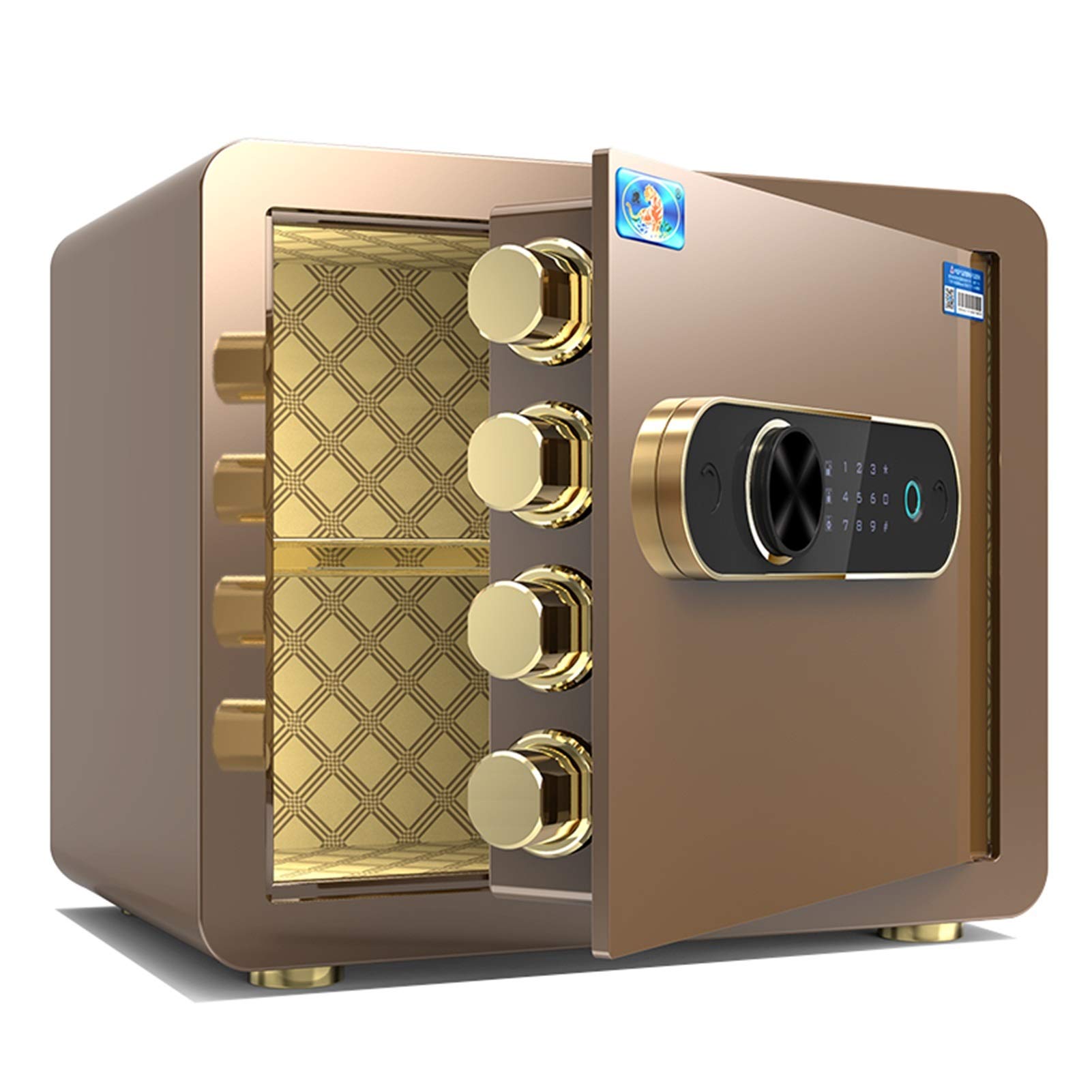 Biometric Fingerprint Safe Box for Home & Office - Secure Jewelry, Cash & Valuables - Ideal for Homes, Hotels, Dormitories & Offices