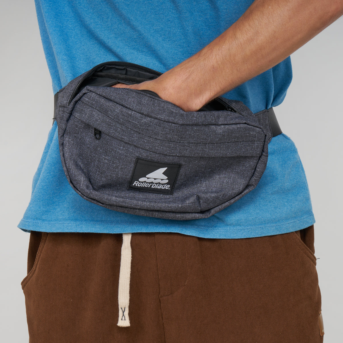 Rollerblade Hip Bag - Lightweight Waist Pack for Skating, Running & Travel - Adjustable Belt Pouch for Phone, Keys & Essentials - Perfect for Outdoor Sports & Daily Commute