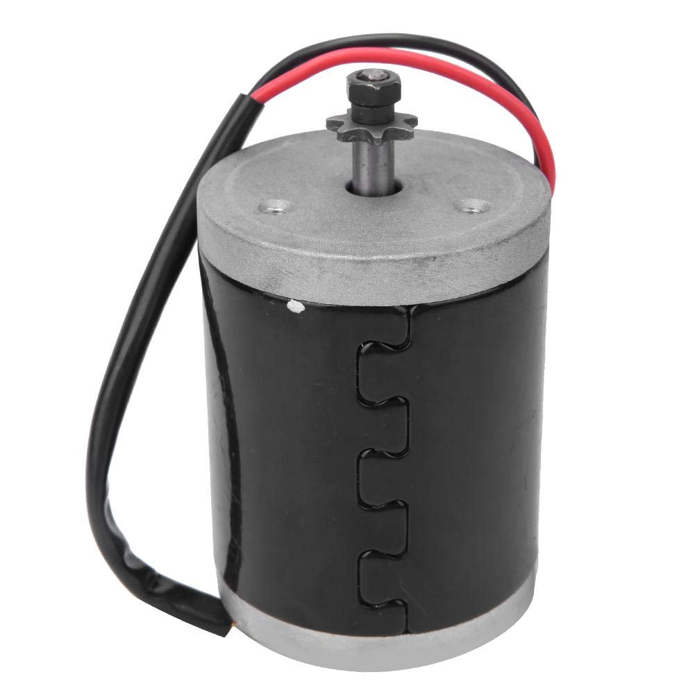 Alomejor 12V 120W High Speed Brushed DC Motor - Powerful Electric Replacement Motor for DIY Projects, RC Cars, Robotics & Industrial Applications