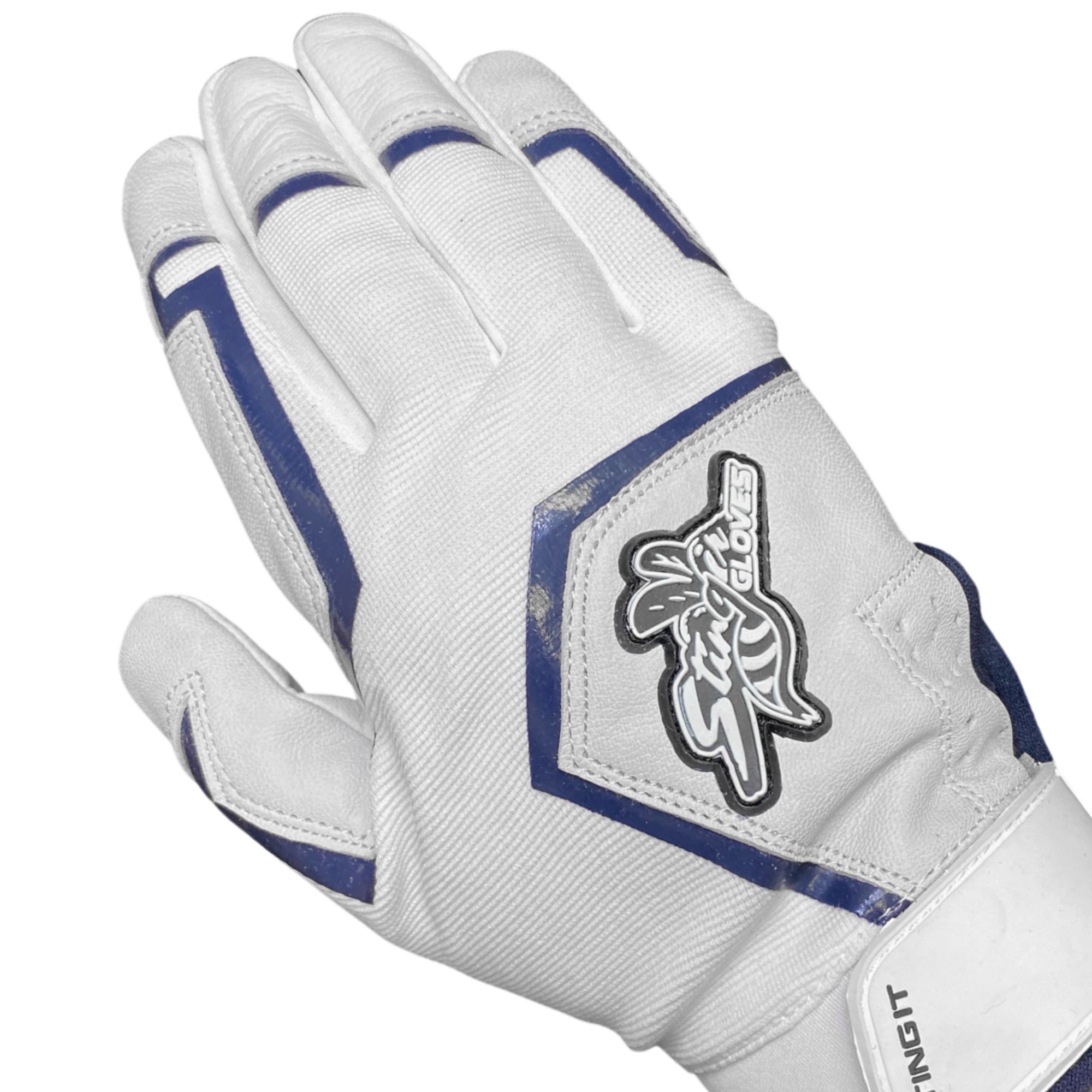 Sting Squad Baseball Batting Gloves for Men & Women - Navy Blue - Lightweight & Breathable for Enhanced Grip & Comfort - Perfect for Training, Games & Outdoor Sports