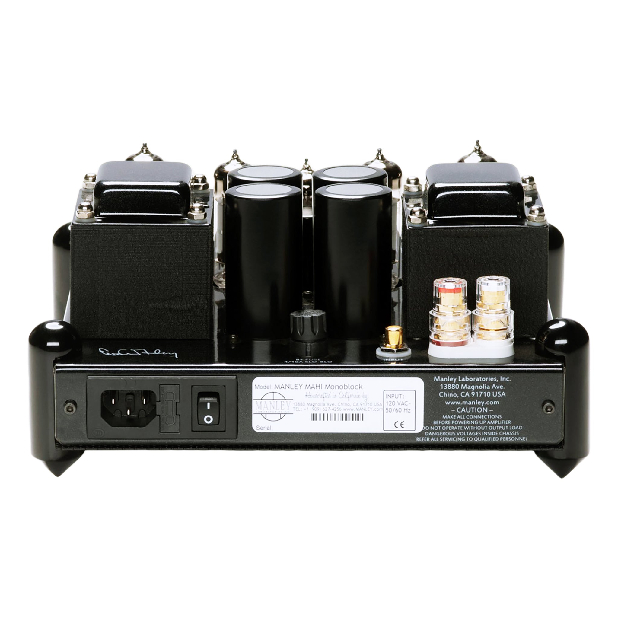 Manley Mahi Monoblock Amplifiers (Pair) - High-End Tube Power Amplifiers for Audiophiles - Perfect for Home Theater & Stereo Systems