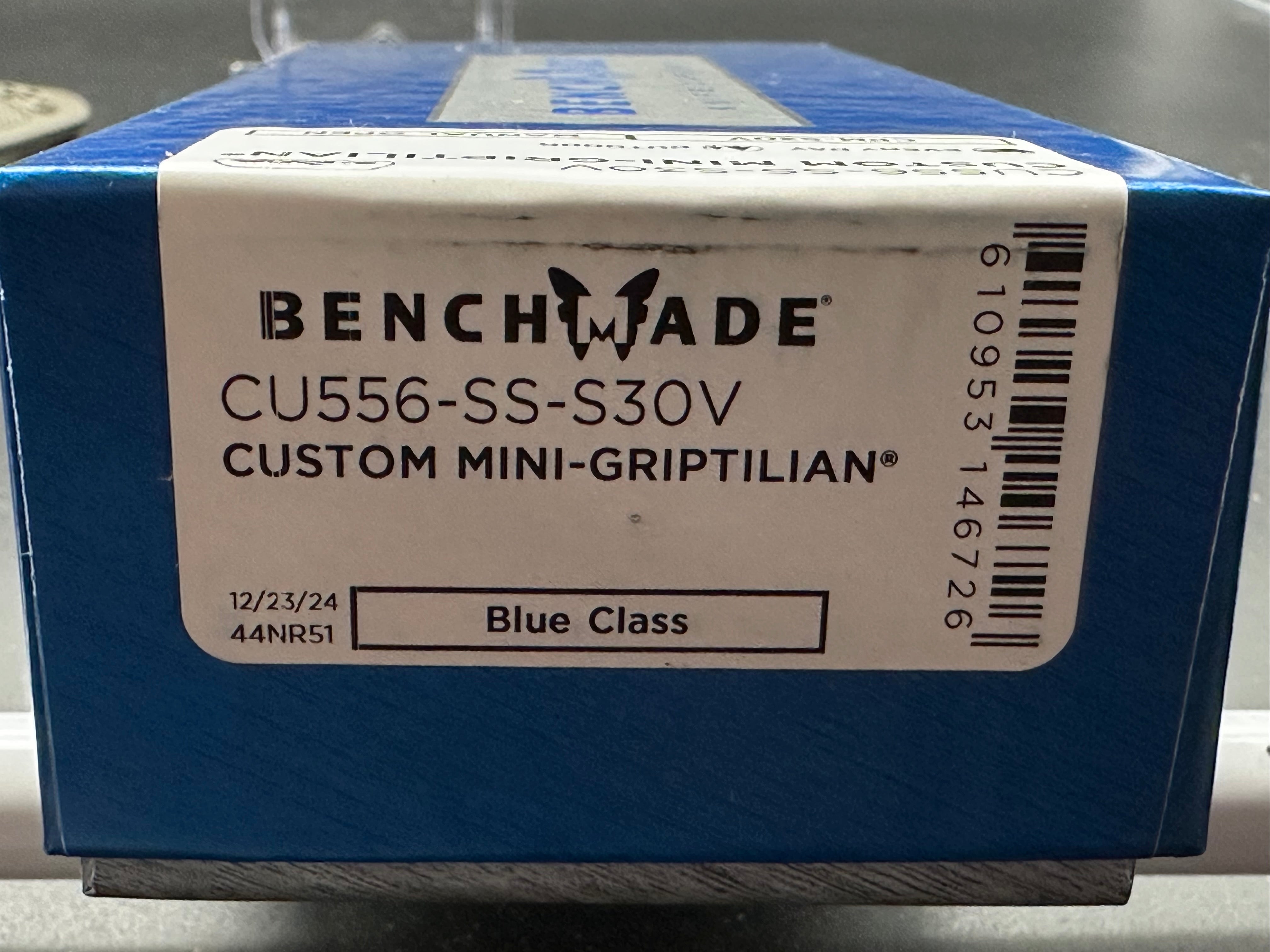 Benchmade Mini Griptilian Custom Folding Knife - 2.91