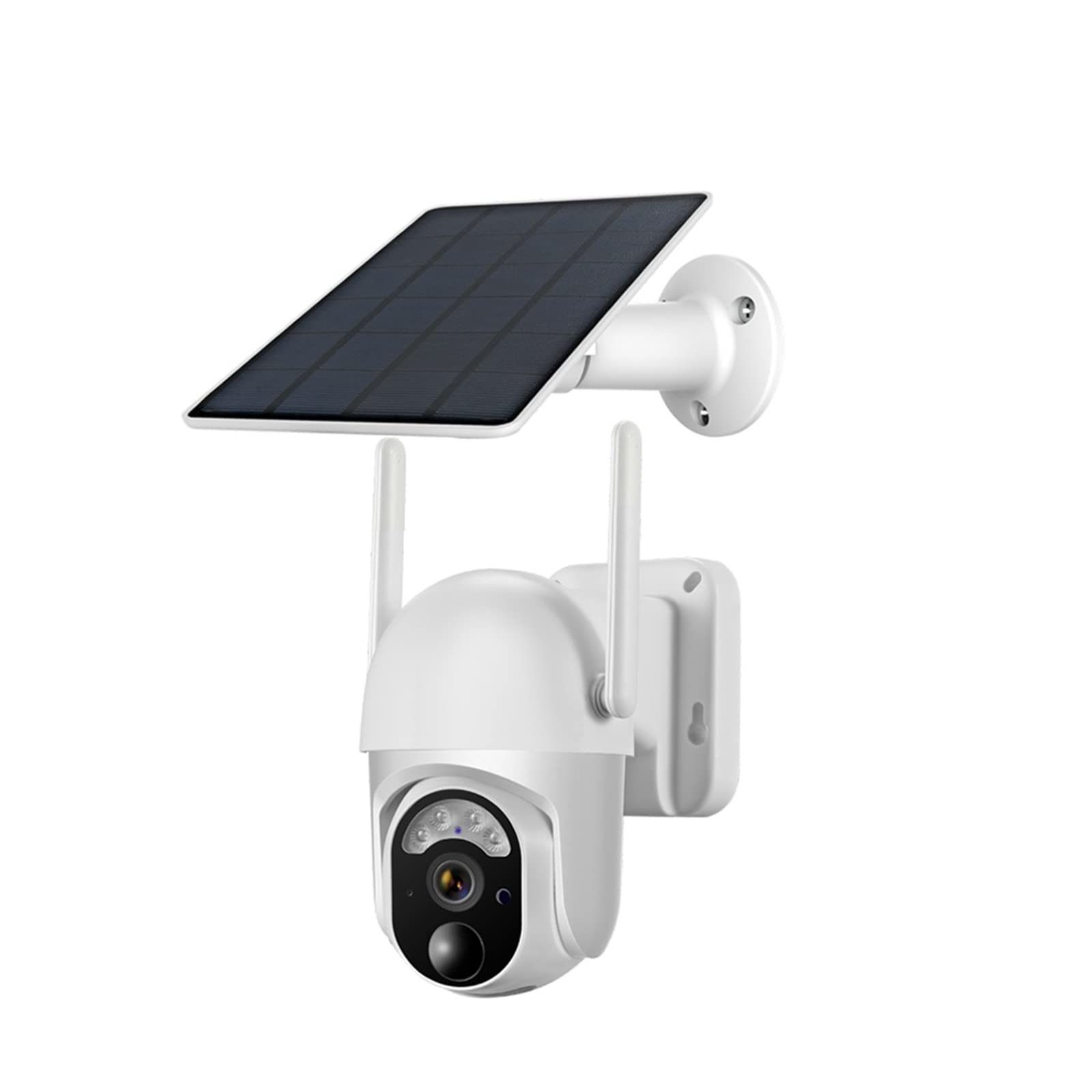 SilteD 3MP Solar Security Camera Outdoor - 3.5W Solar Panel, 7800mAh Battery, WiFi PTZ, Waterproof Wireless Surveillance IP Camera with Color Night Vision | Ideal for Home Security, Yard Monitoring & Property Protection