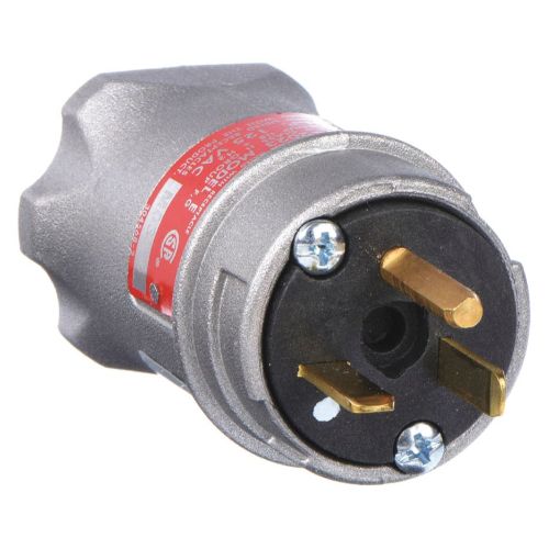 ECP U-Line Copper-Free Aluminum Plugs, 20A, 120/240VAC - Heavy Duty Electrical Connectors for Appliances, HVAC & Industrial Equipment