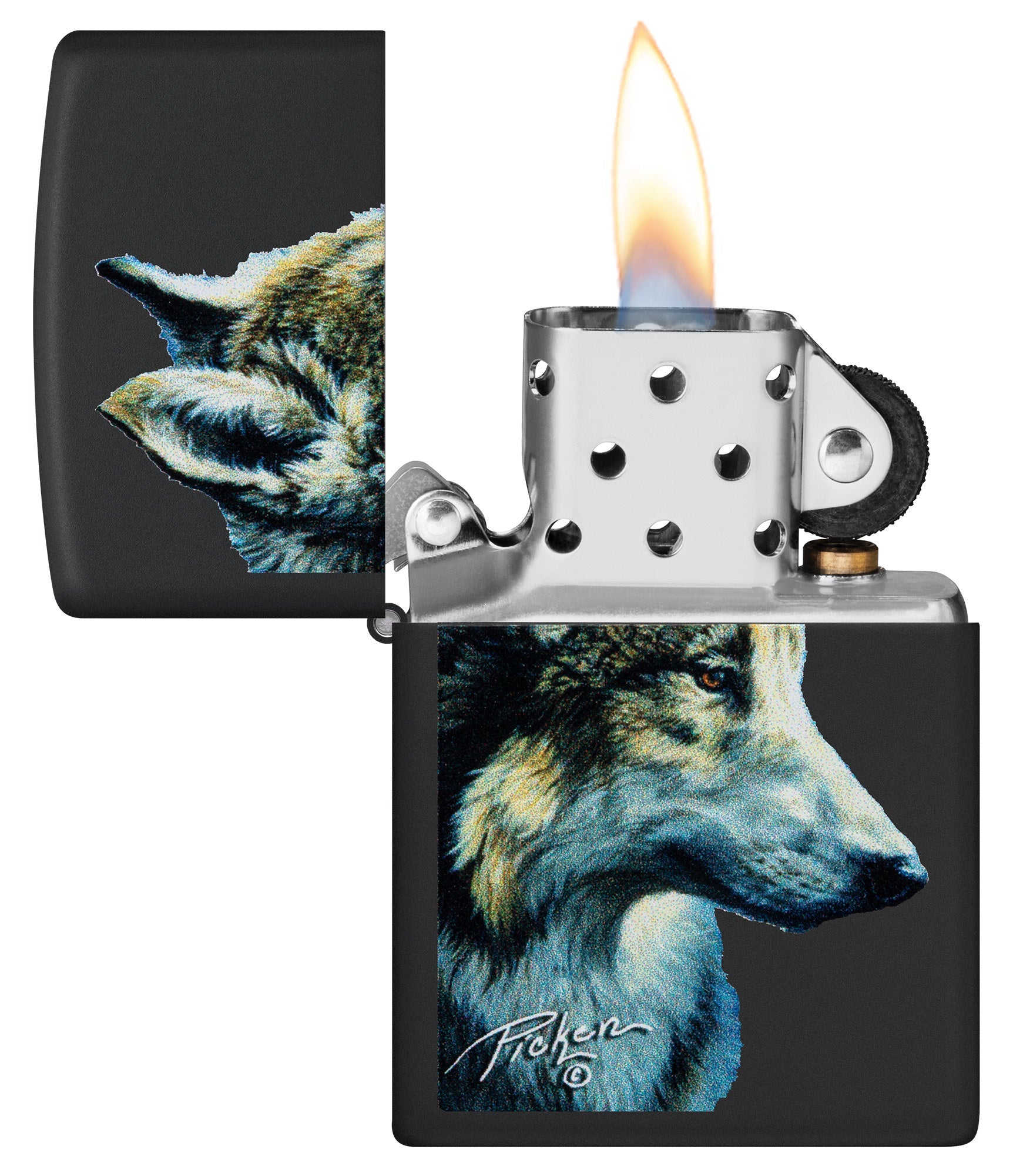Linda Picken Wolf - Premium Handmade Wolf Plush Toy for Kids & Collectors | Perfect for Gifts, Nursery Decor, and Animal Lovers