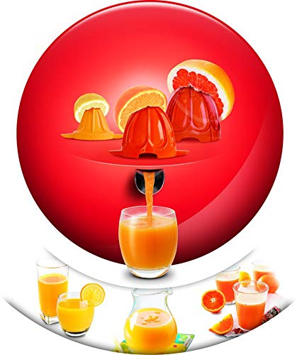 Moulinex PC603D27 Vita Press Direct Serve Citrus Juicer - 100W Electric Orange & Lemon Squeezer for Fresh Juice - Perfect for Breakfast, Bars & Healthy Lifestyles