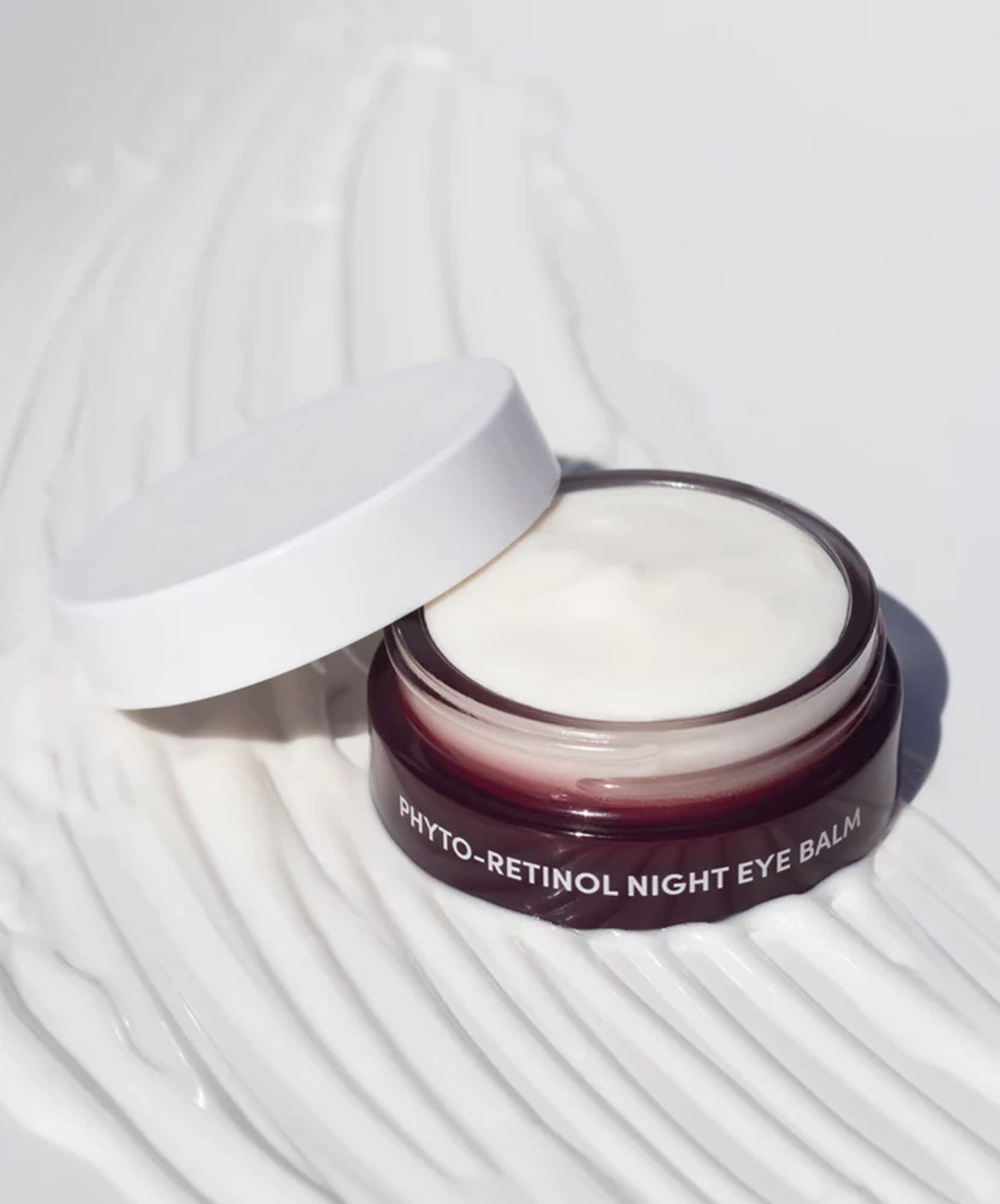 FITGLOW Beauty Vegan Phyto-Retinol Night Eye Balm - 0.5 oz | 15 ml Dark Circle Treatment, Anti-Aging Eye Cream for Wrinkles & Fine Lines - Cruelty-Free, Woman-Owned Clean Skincare for Nighttime Routine