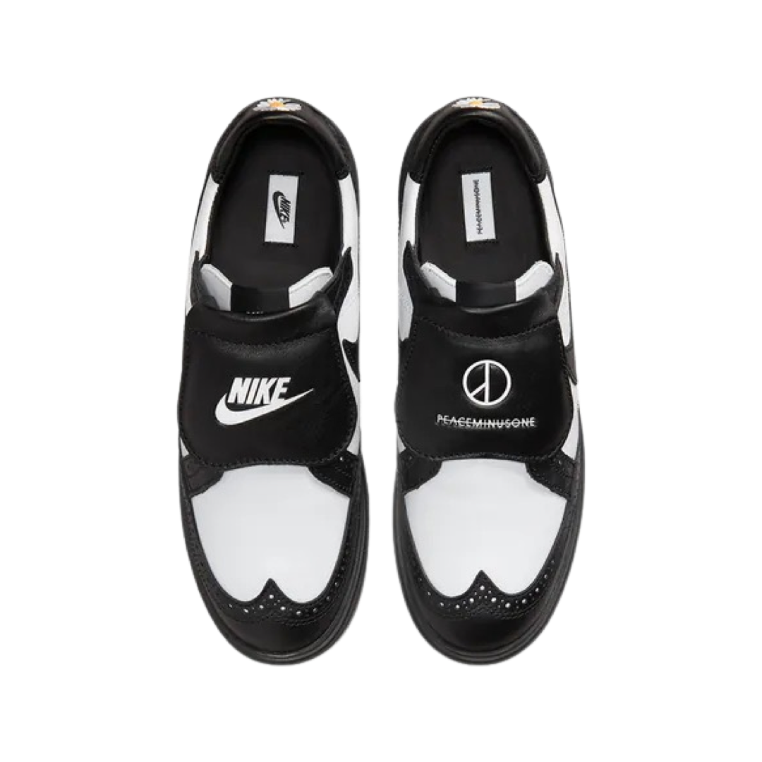 Nike Kwondo1 G Dragon PeaceMinusOne Sneakers - White Black Men's Fashion Shoes for Casual Wear & Street Style