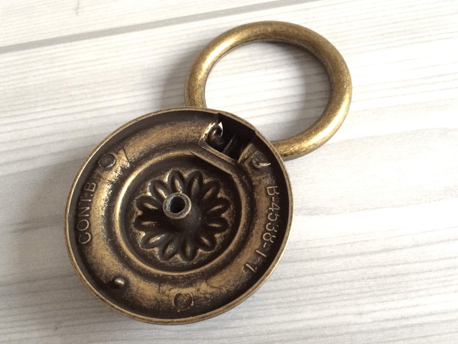 Antique Bronze Drawer Pull Knob - 2.1