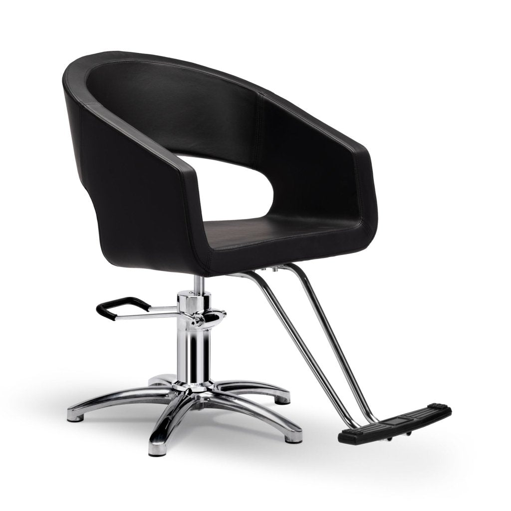 Lanvain® Relax Styling Chair 968 - Adjustable Salon Hairdressing Chair with Hydraulic Lift for Barber Shop, Beauty Salon & Home Use | Professional Styling & Comfortable Seating Solution