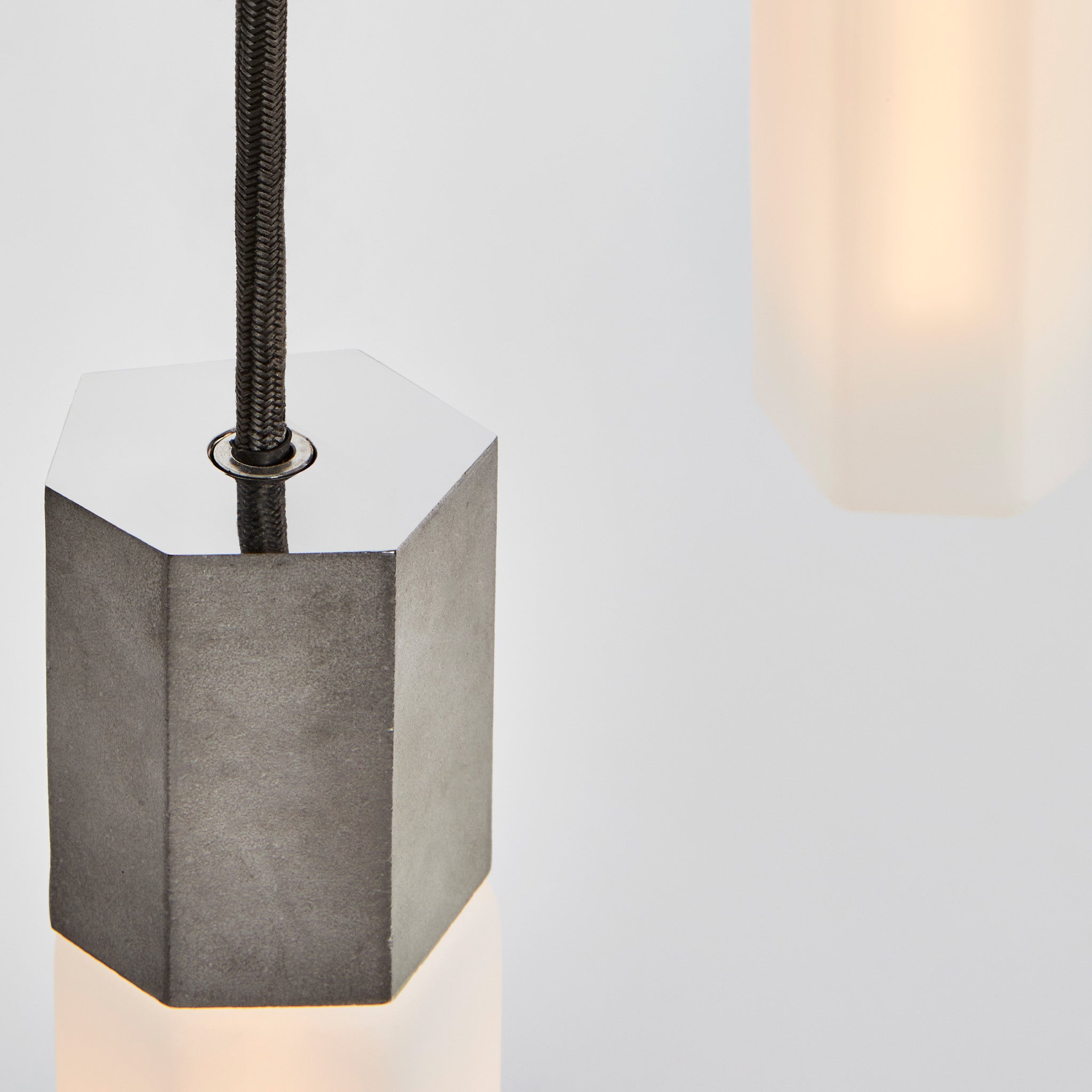 Stainless Steel Basalt Single Pendant Necklace - Minimalist Dainty Jewelry for Women, Perfect for Everyday Wear & Special Occasions