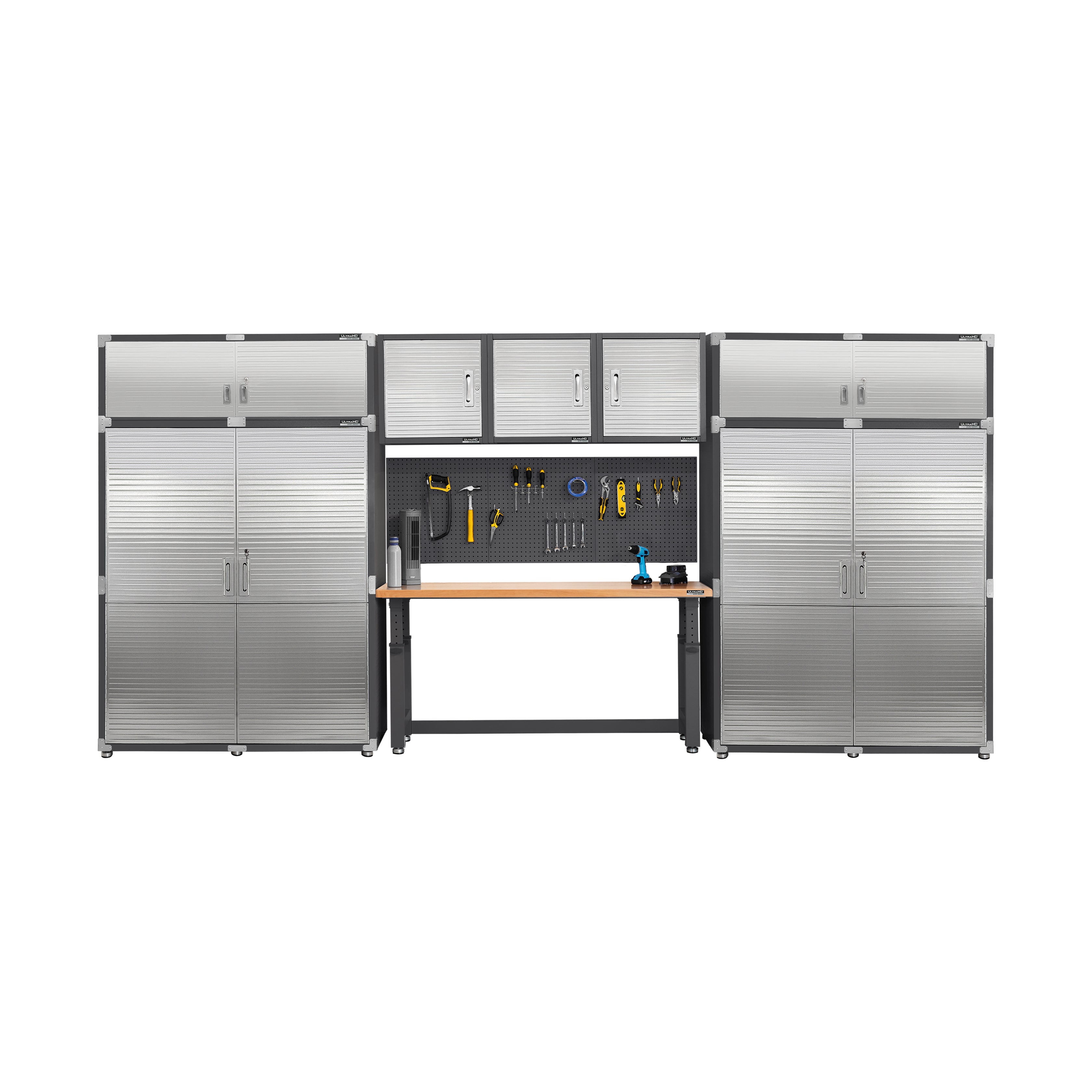 UltraHD® Stacking Top Cabinet - Premium Kitchen Storage Solution for Small Spaces | Perfect for Pantry, Bathroom & Garage Organization