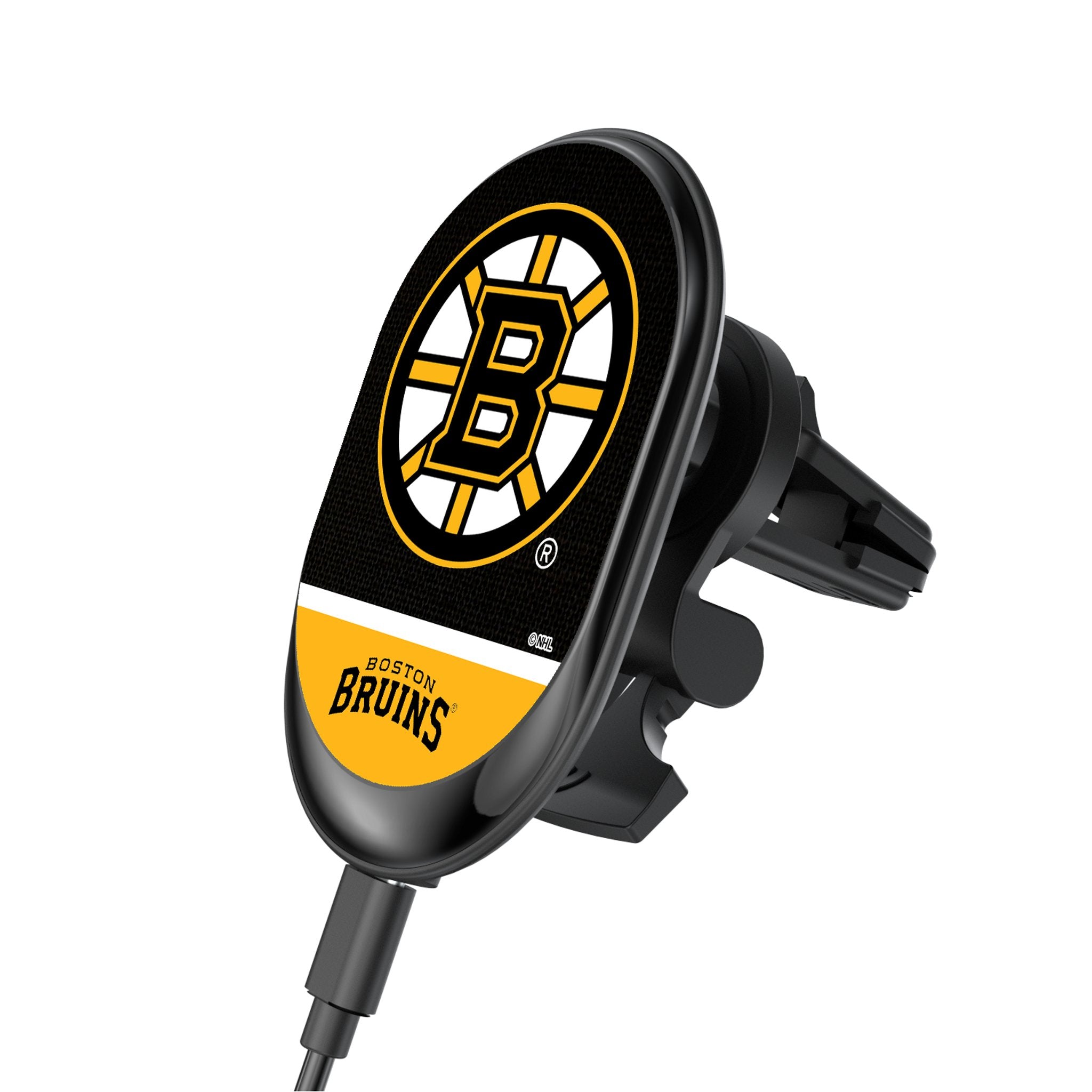 Boston Bruins Wireless Magnetic Car Charger - Fast Charging, Strong Hold - Perfect for Bruins Fans on the Go | Car, Truck, SUV & Road Trips