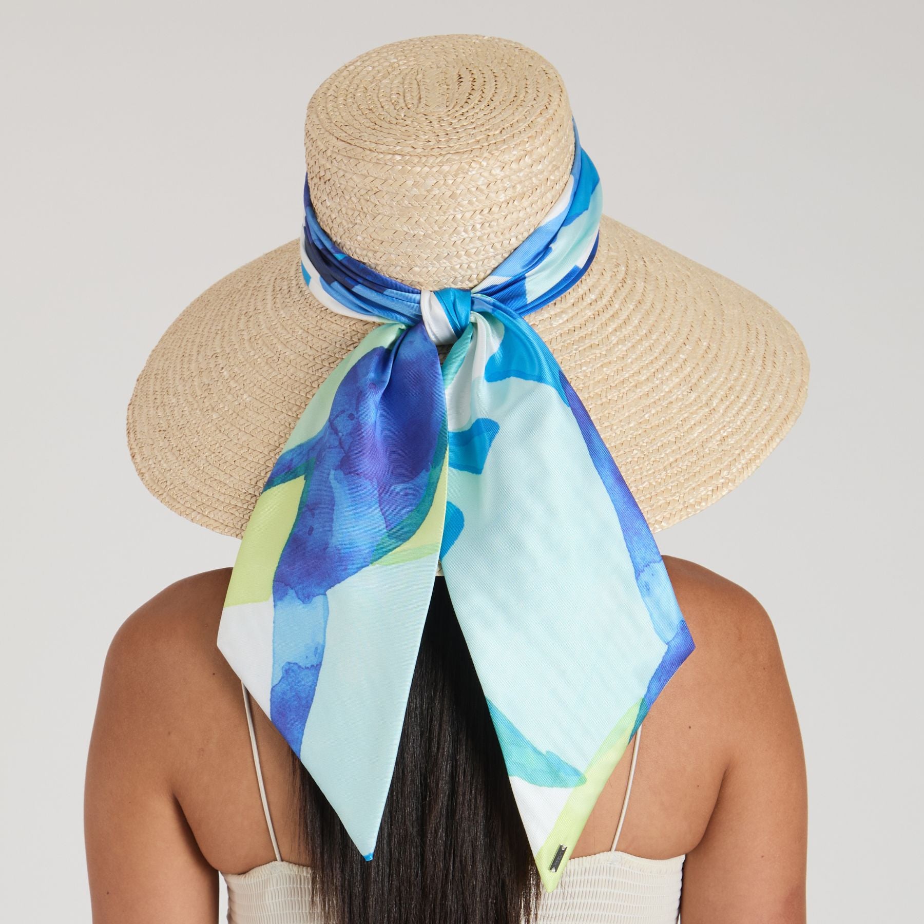 Mirabel Straw Wide Brim Sun Hat for Women - UPF 50+ UV Protection Summer Beach Hat - Perfect for Outdoor, Vacation, and Gardening