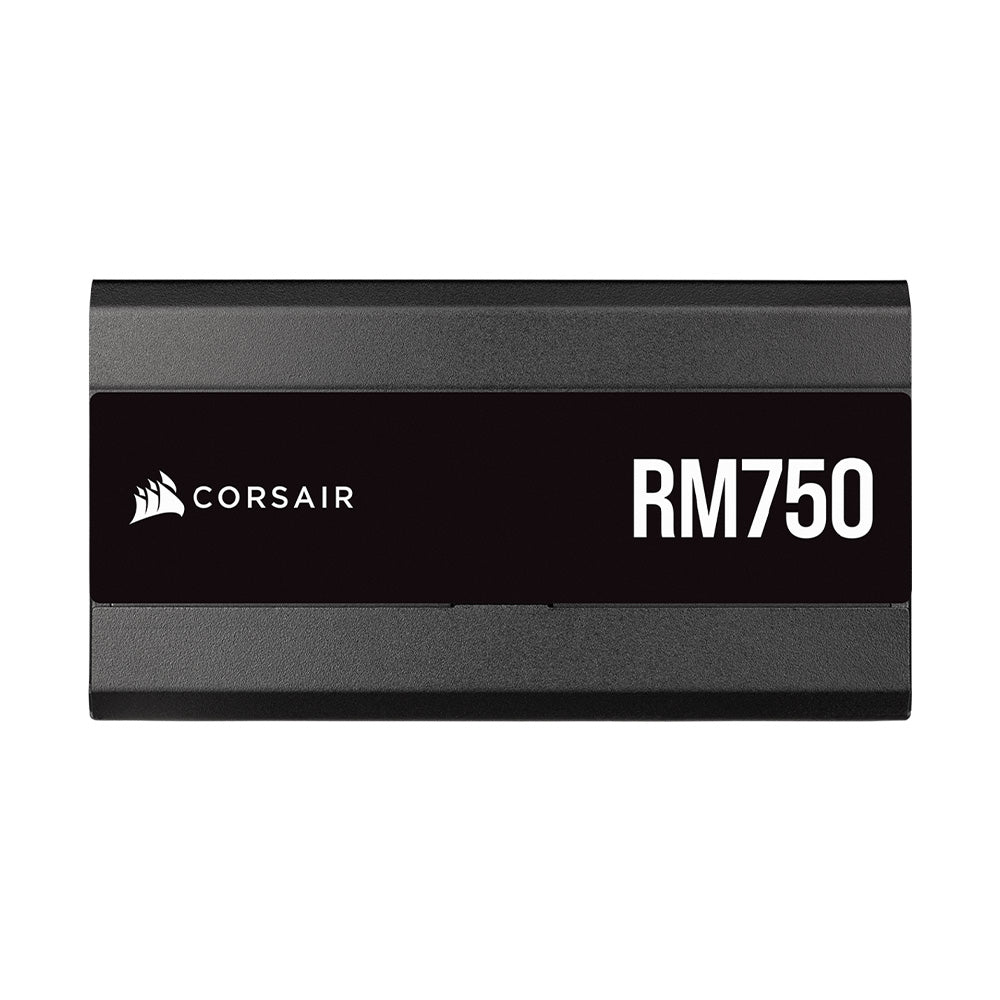 Corsair RM750 750W 80 Plus Gold Certified Fully Modular Power Supply (2021 Model) - High Efficiency PSU for Gaming PC, Workstation & Home Office Setup