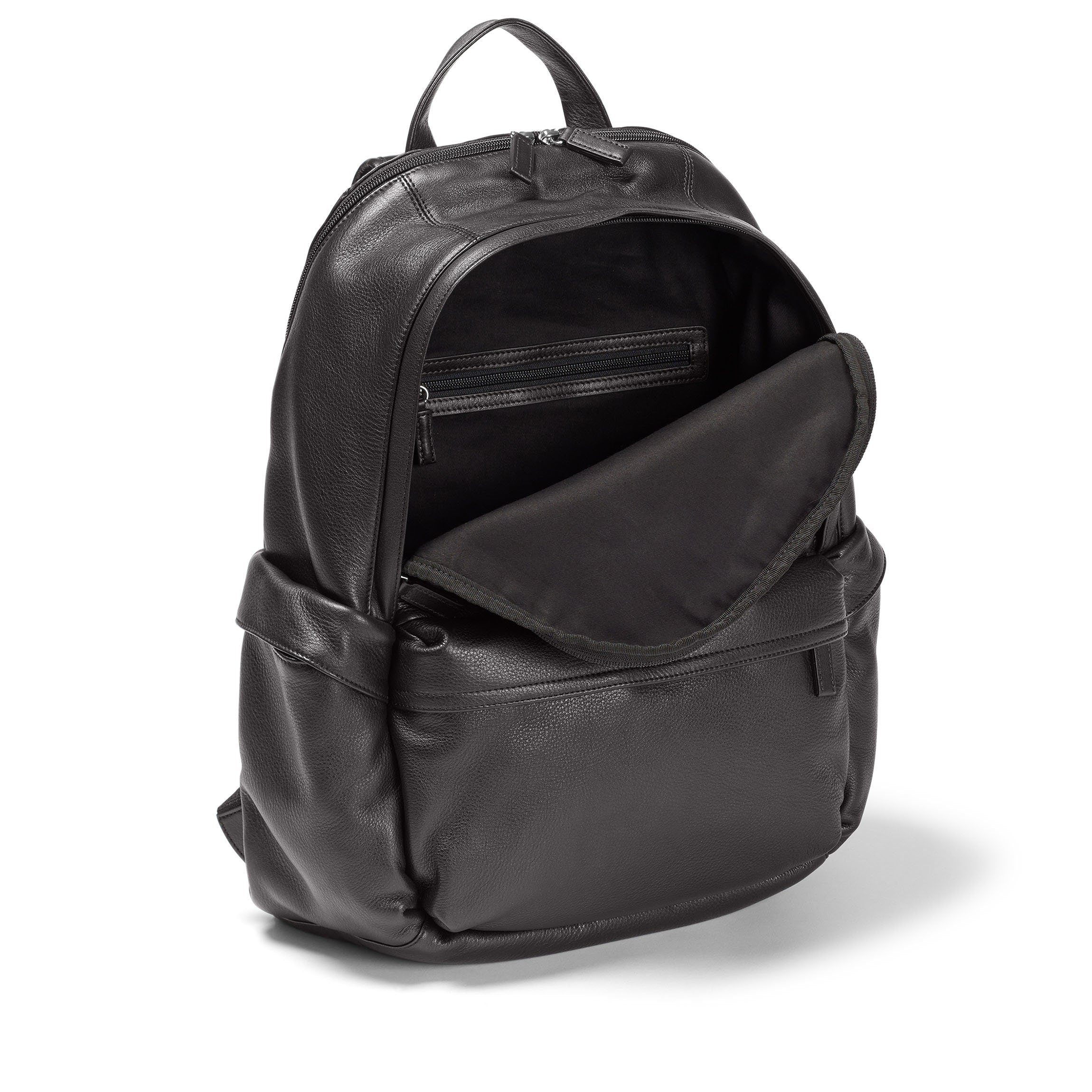 Parker Backpack Black Onyx - Durable & Stylish Laptop Backpack for Work, School & Travel - Water-Resistant & Spacious Design for Men & Women