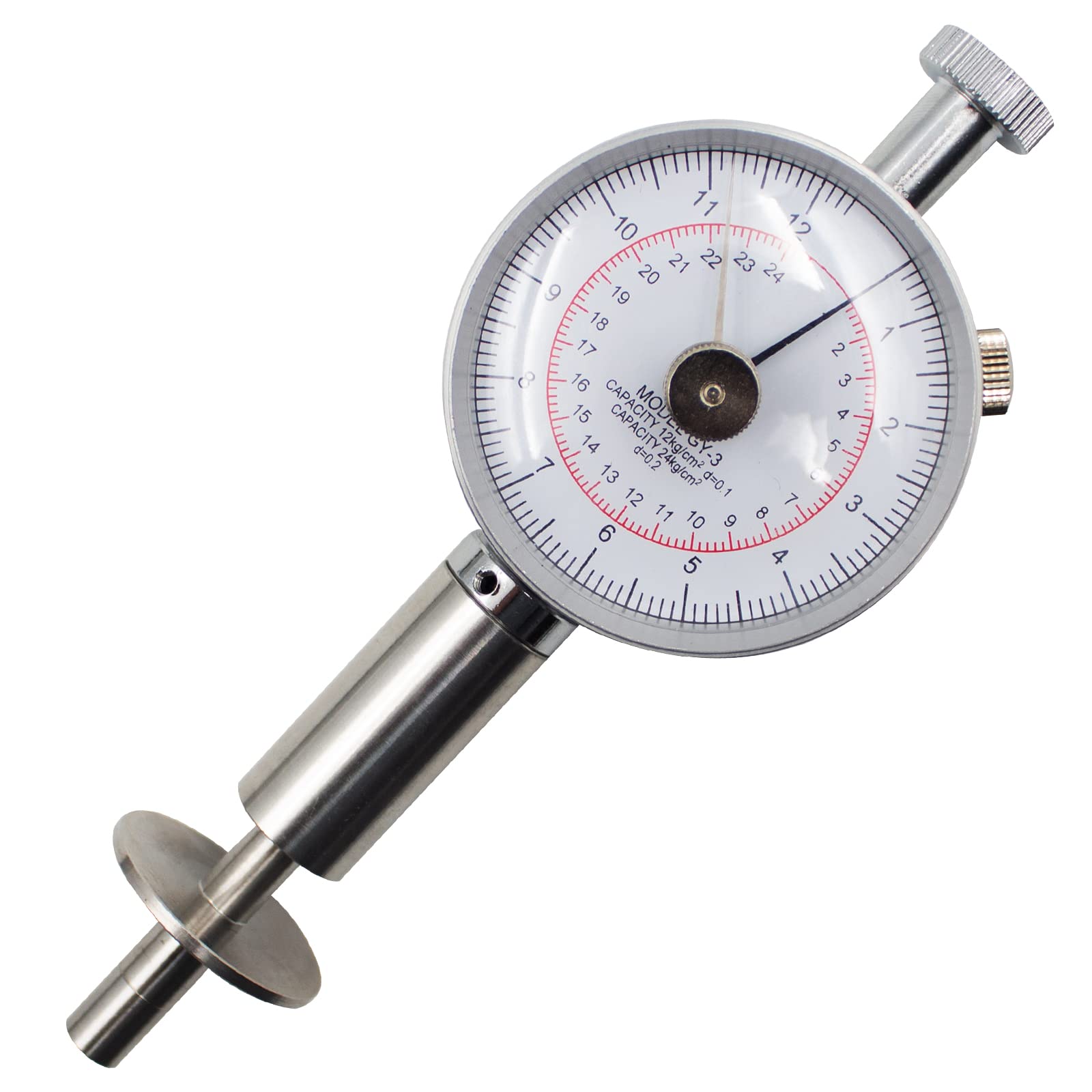 GY-3 Digital Fruit Hardness Tester - Portable Fruit Firmness Penetrometer for Measuring Maturity & Ripeness Level - Perfect for Apple, Pear, Peach Testing in Orchards & Farms