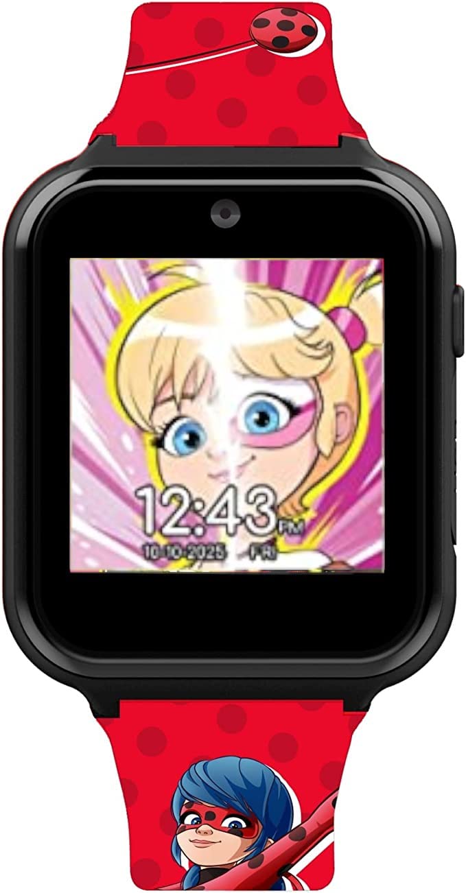 Interactive Smartwatch for Kids - Touchscreen Watch with 10 Changeable Faces, Step Counter, Games, Selfie Camera, Alarm & Timer - Durable Silicone Band Fits 5.5-8 Inch Wrists - Perfect for School, Playtime & Outdoor Activities
