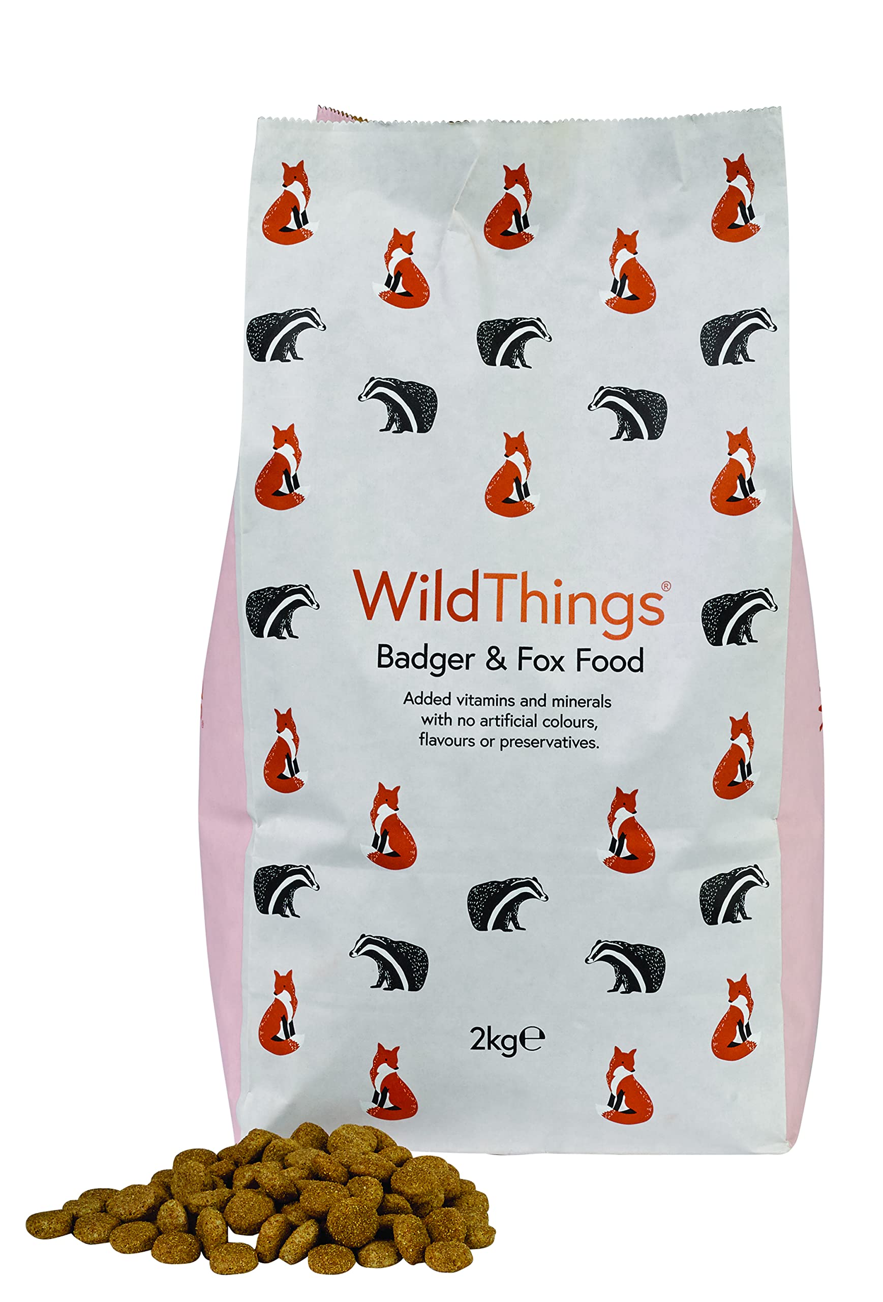 Premium Monster Pet Supplies Spikes World Wildthings Badger & Fox Food - High Protein Natural Diet for Small Carnivores | Ideal for Zoos, Wildlife Rehab & Exotic Pet Owners