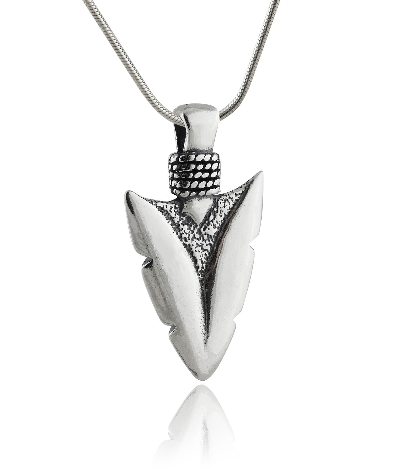 FashionJunkie4Life Unique Sterling Silver Pendant Necklace for Women - 18