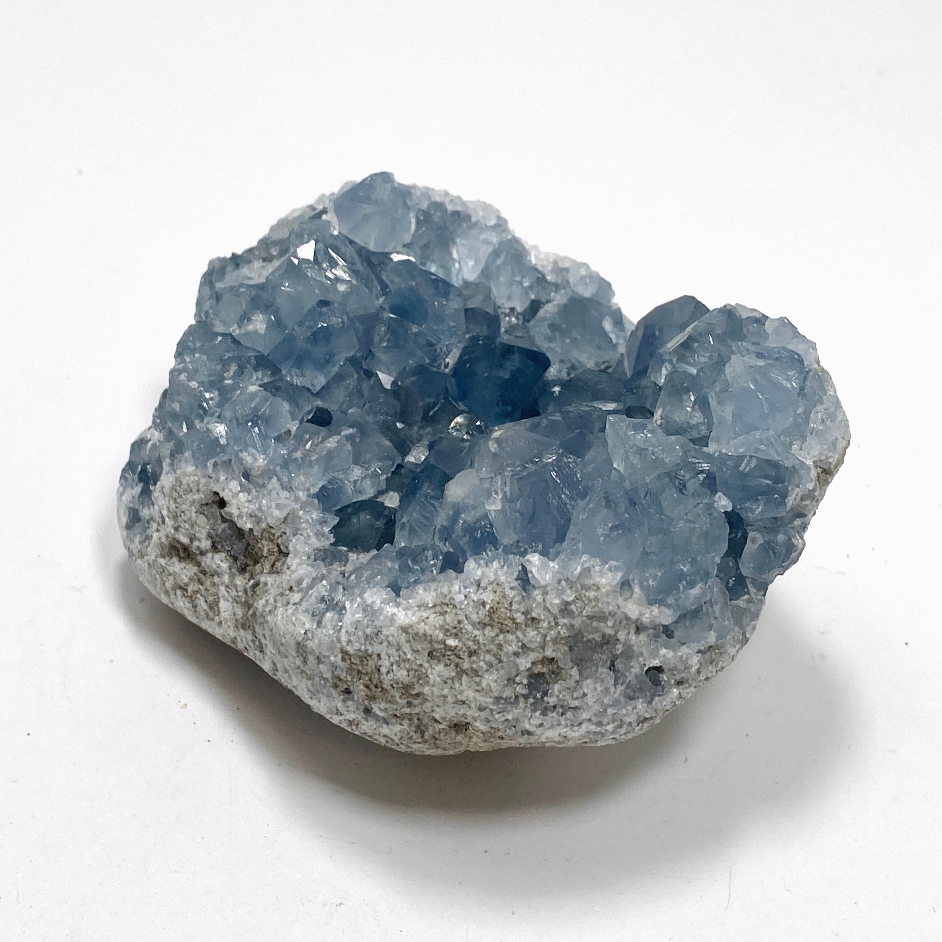 Natural Celestite Crystal Cluster from Madagascar - Healing Stone for Meditation, Home Decor & Spiritual Gifts (CR3718) | Perfect for Reiki, Feng Shui & Crystal Collections