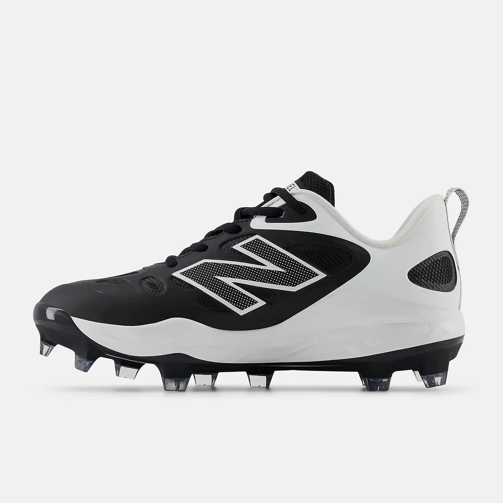 New Balance Women's Fresh Foam X Velo v4 Molded Softball Cleats - Black (SPVELOK4) | Lightweight Comfort for Fastpitch & Slowpitch Games | Perfect for Training & Tournaments