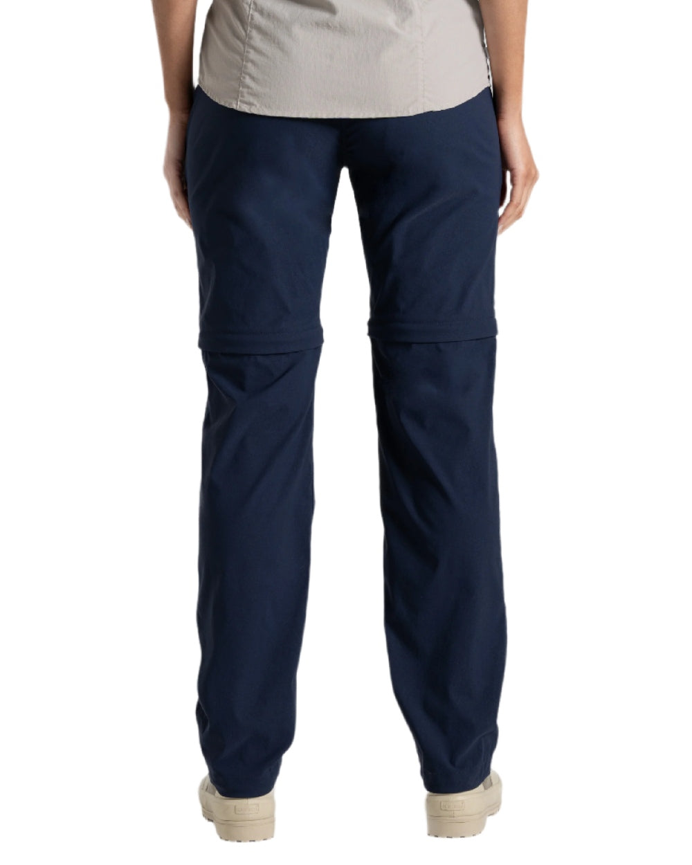 Craghoppers Women's NosiLife Pro Convertible Pants - Lightweight Quick-Dry Travel Hiking Pants with Insect Shield for Outdoor Adventures & Travel